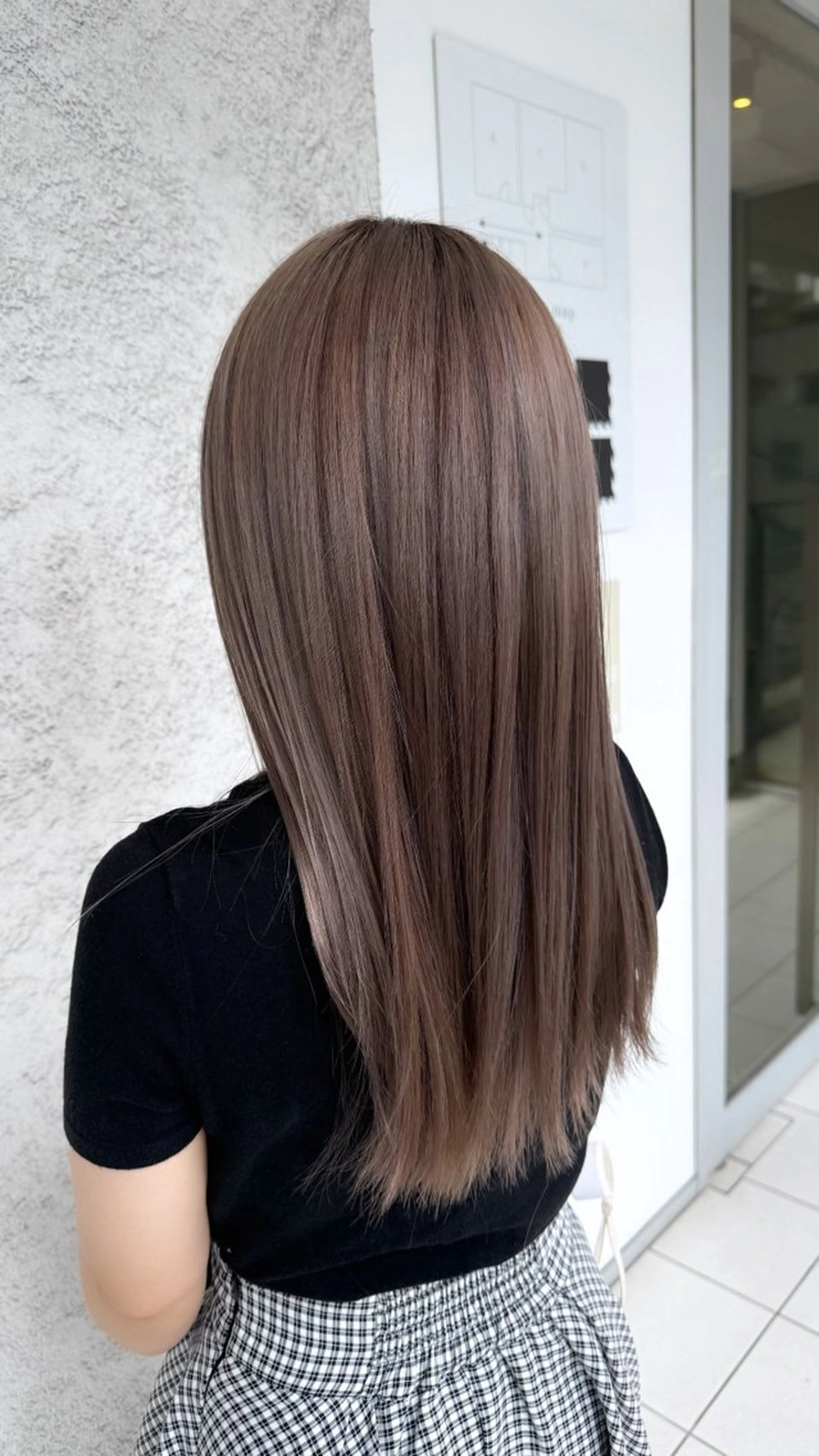 ロング カラー ヘアカラー トリートメント 椎葉 祐也のヘアスタイル