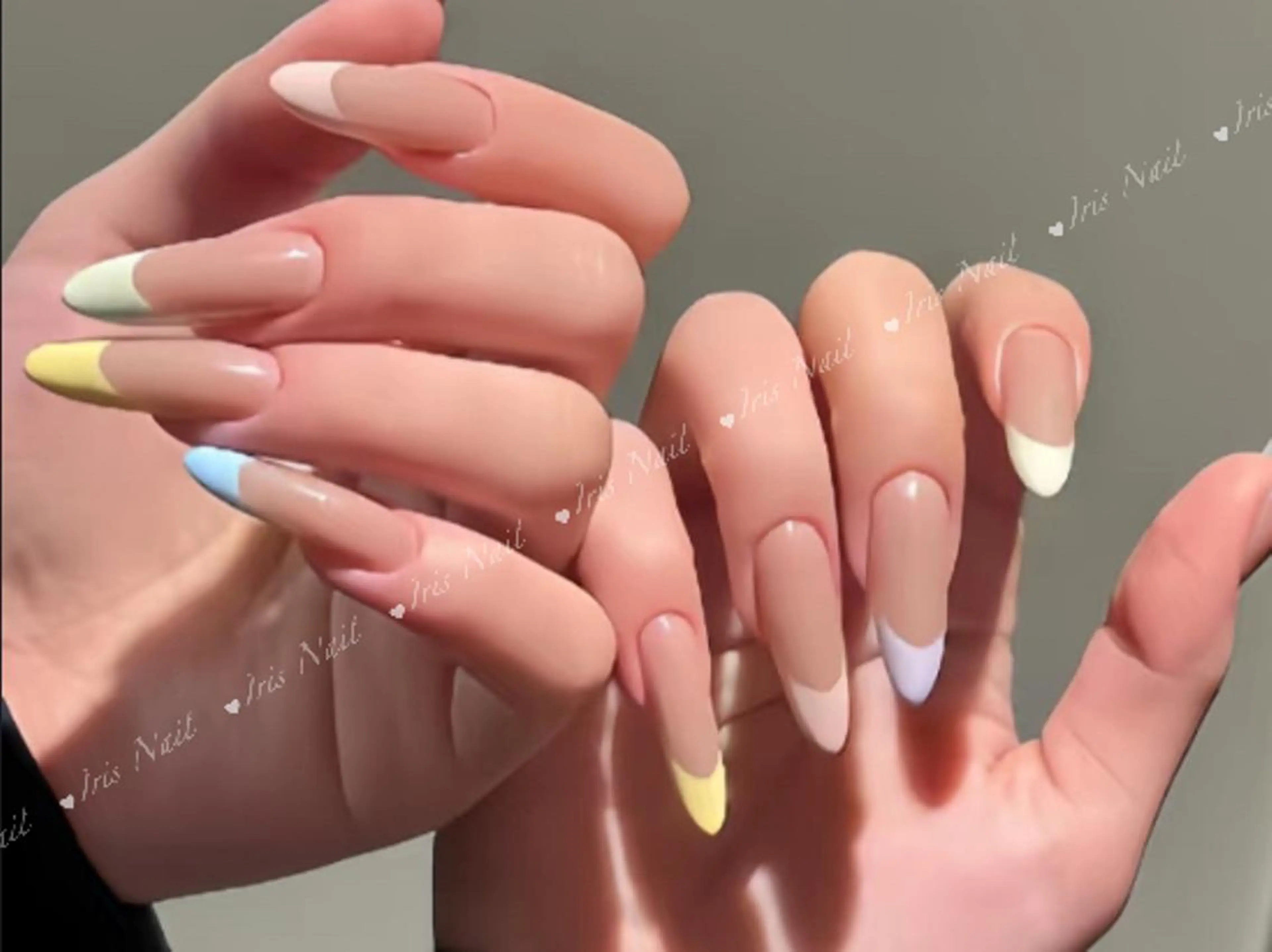 ネイル フレンチネイル ハンドネイル ハンドケア IRIS NAIL大塚のネイルデザイン