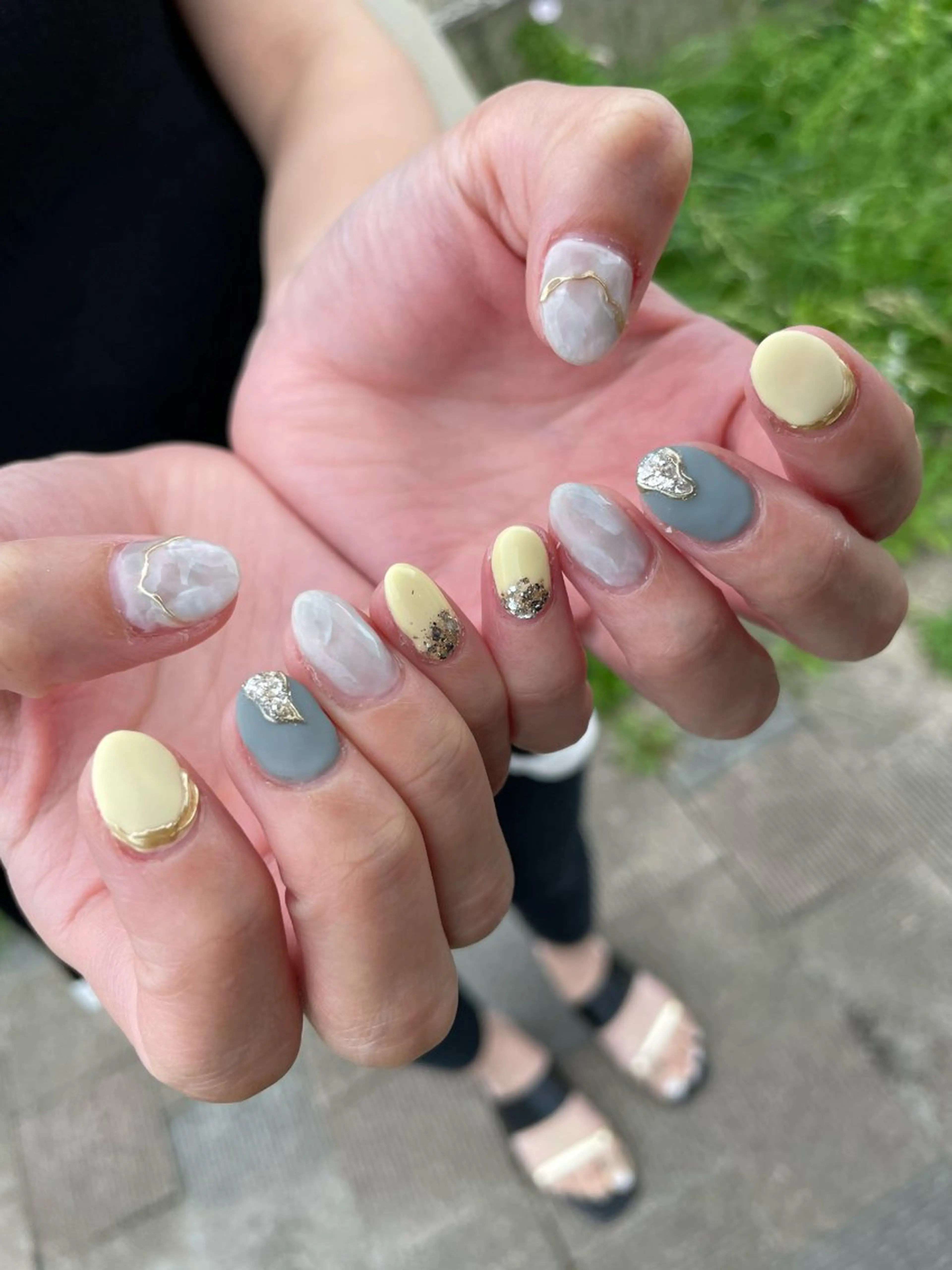 ネイル マットネイル ニュアンスネイル Nail salon Betty❤︎のネイルデザイン