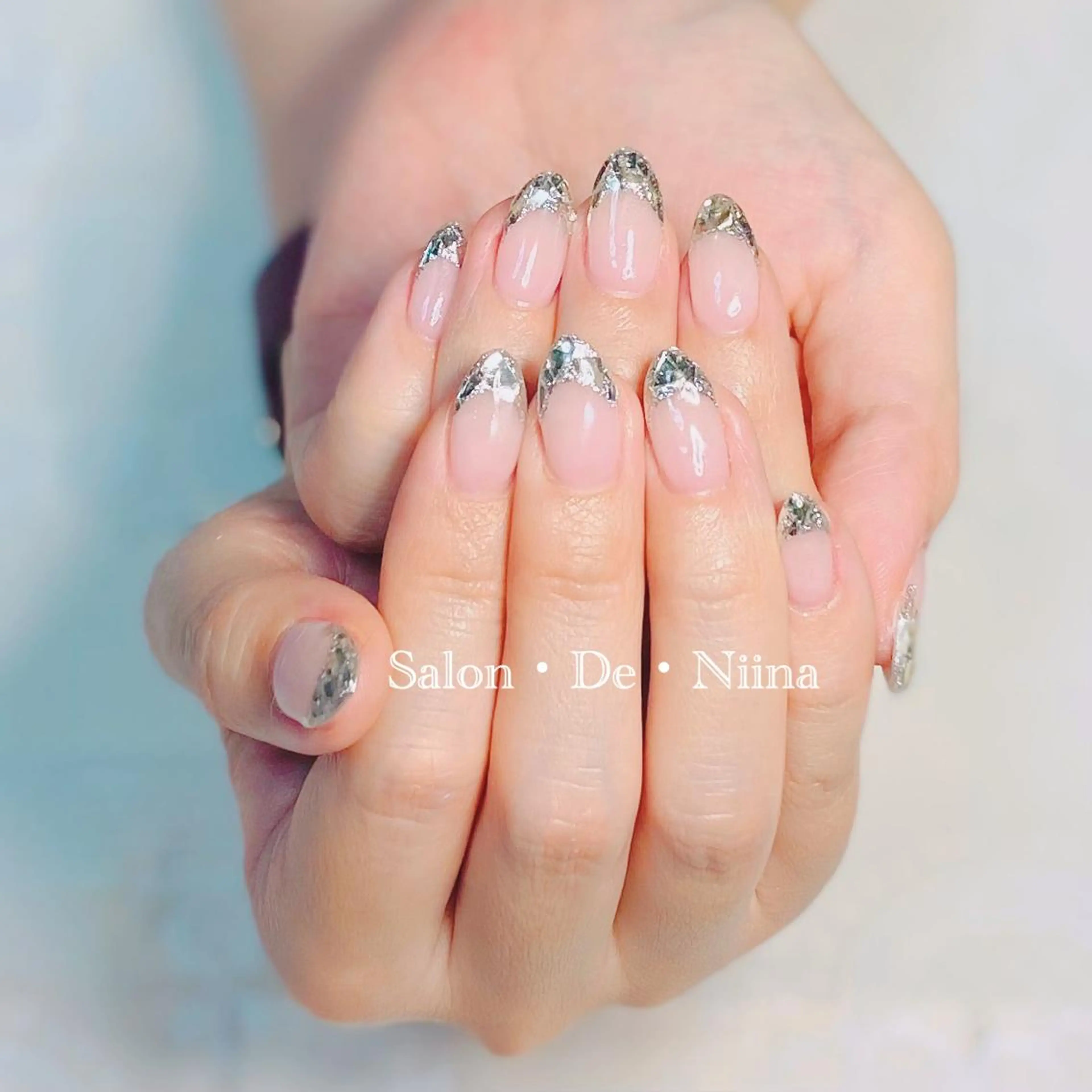 ネイル ブライダルネイル Salon•de•Niina所属・ボディビルダーSal on.DeNiinaのネイルデザイン