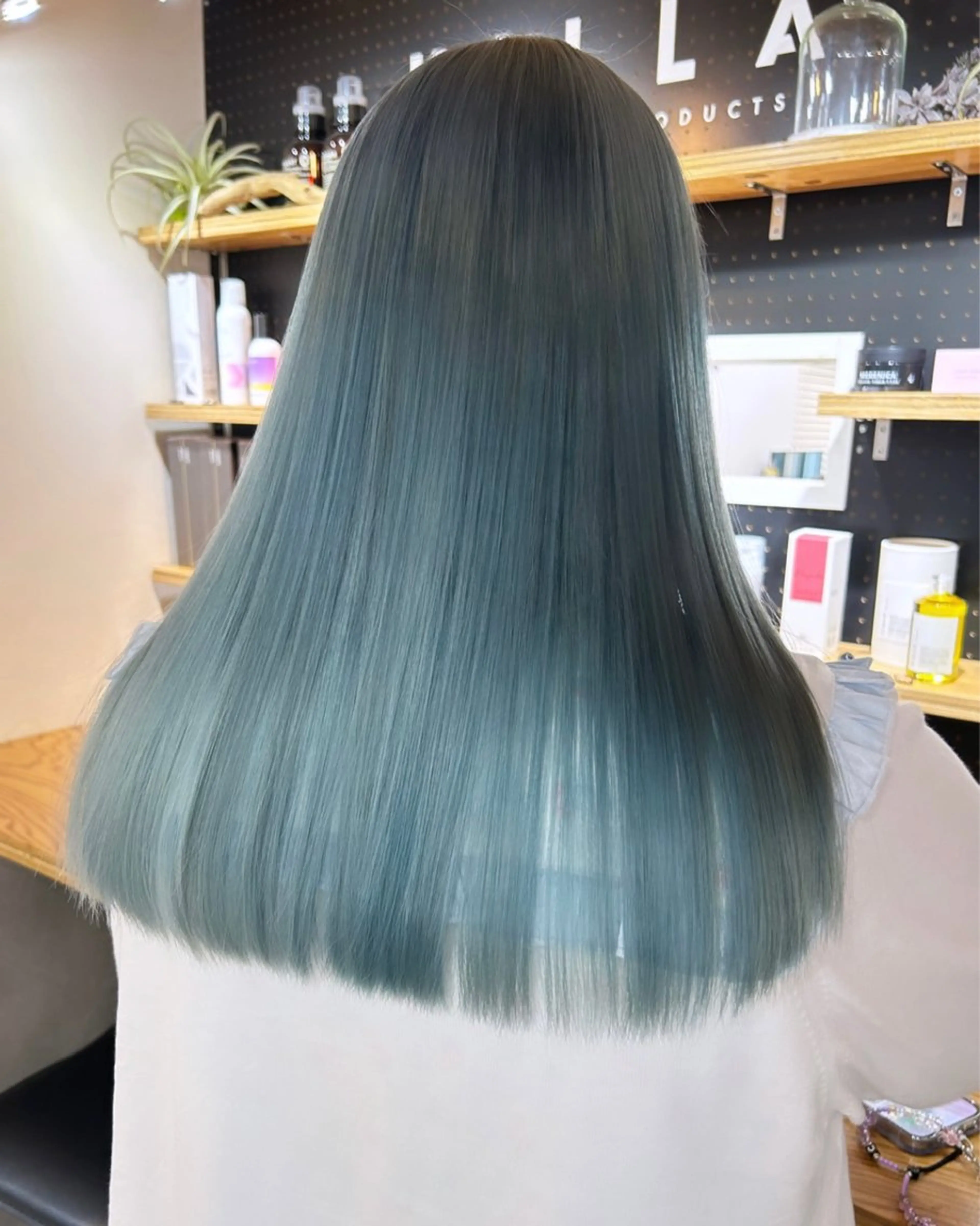 ロング カラー メンズ カット ヘアカラー トリートメント 🧸艶々韓国ヘア 🧁mizunaのヘアスタイル