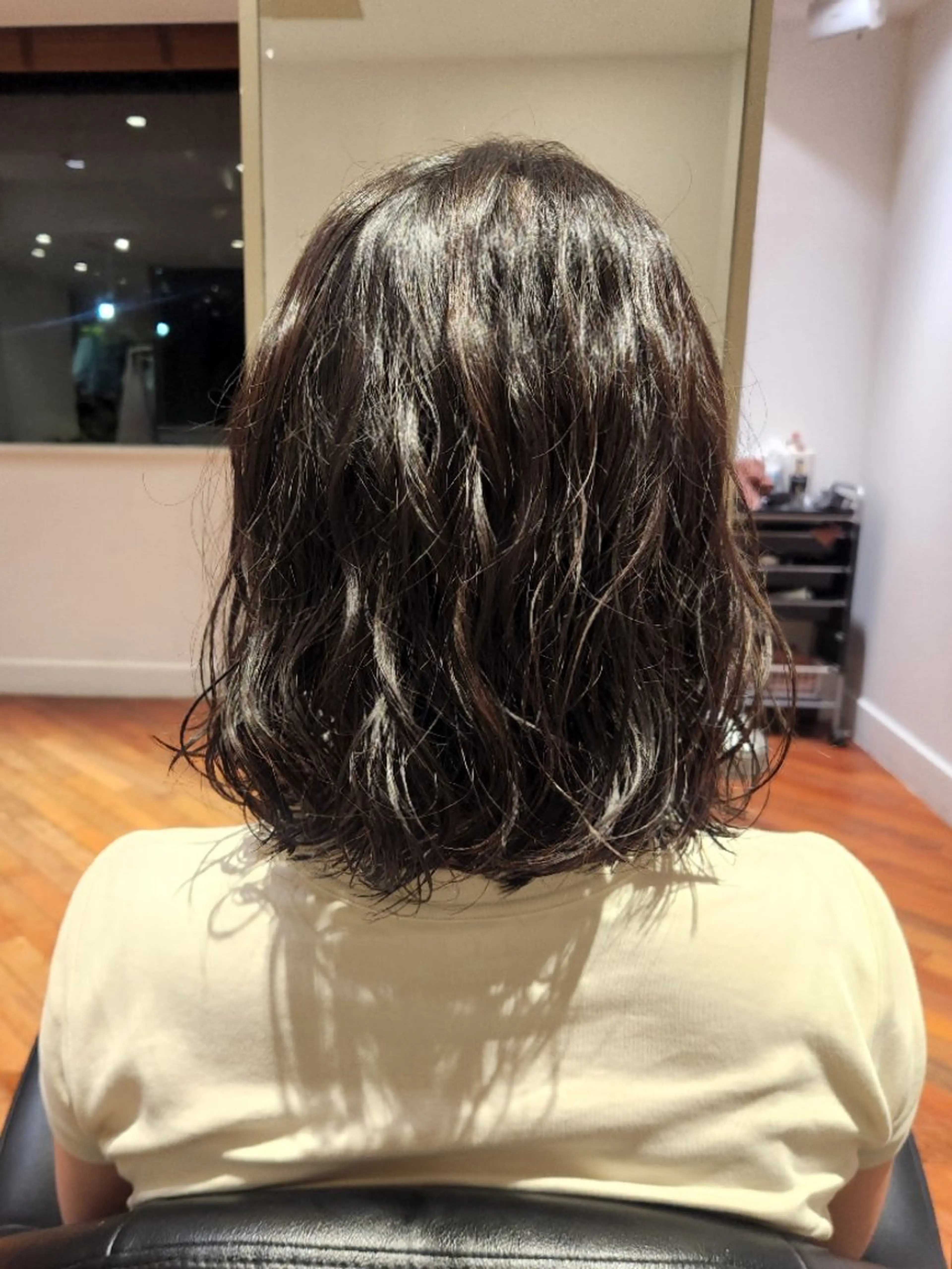 ミディアム パーマ ミディアムパーマ 🌀パーマ🌀 小田　なつめのヘアスタイル