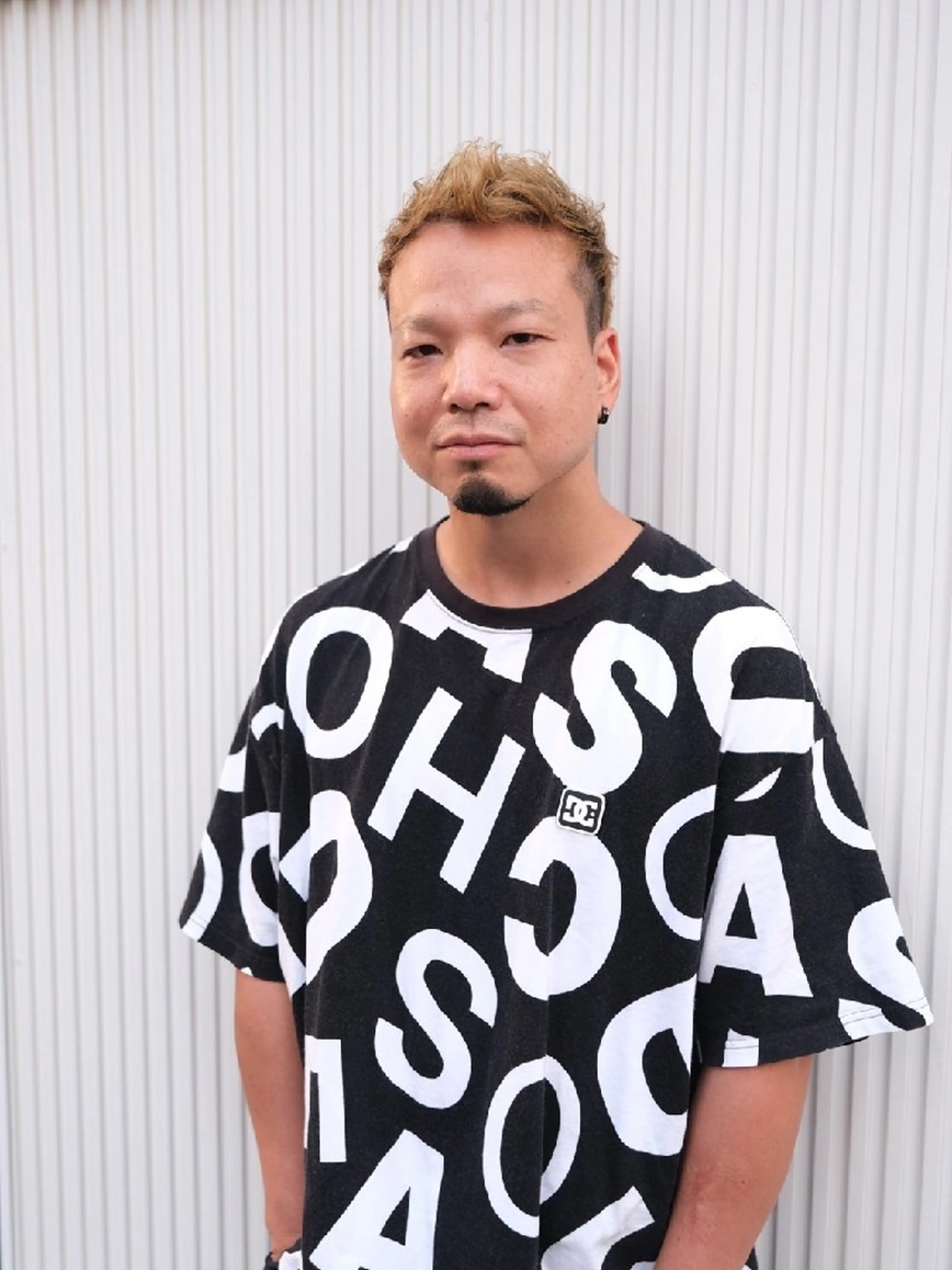 ショート カラー メンズ ダブルカラー 大江 聖のヘアスタイル