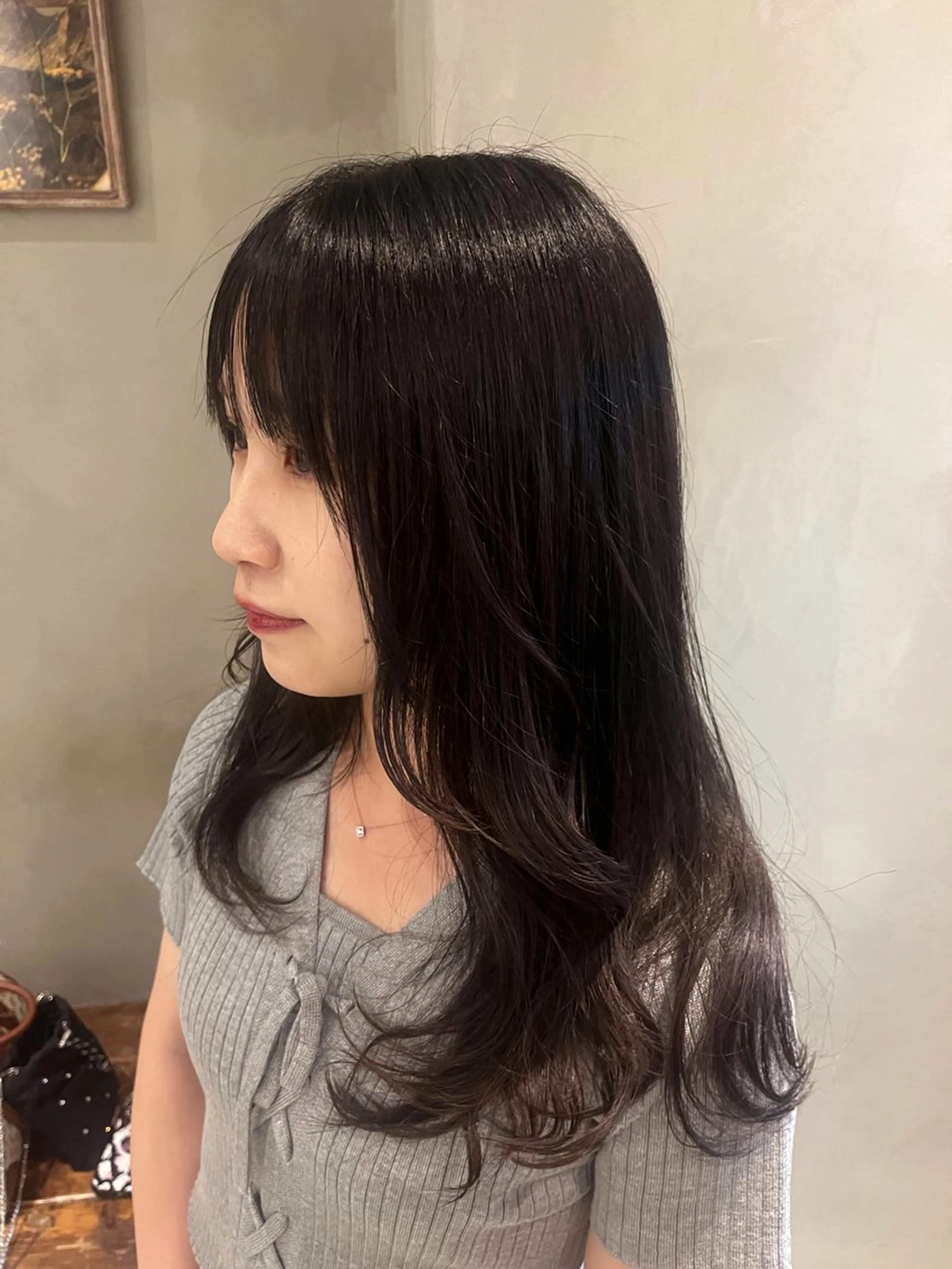 ロング カット 新宿/カット/ 縮毛矯正/かずまのヘアスタイル