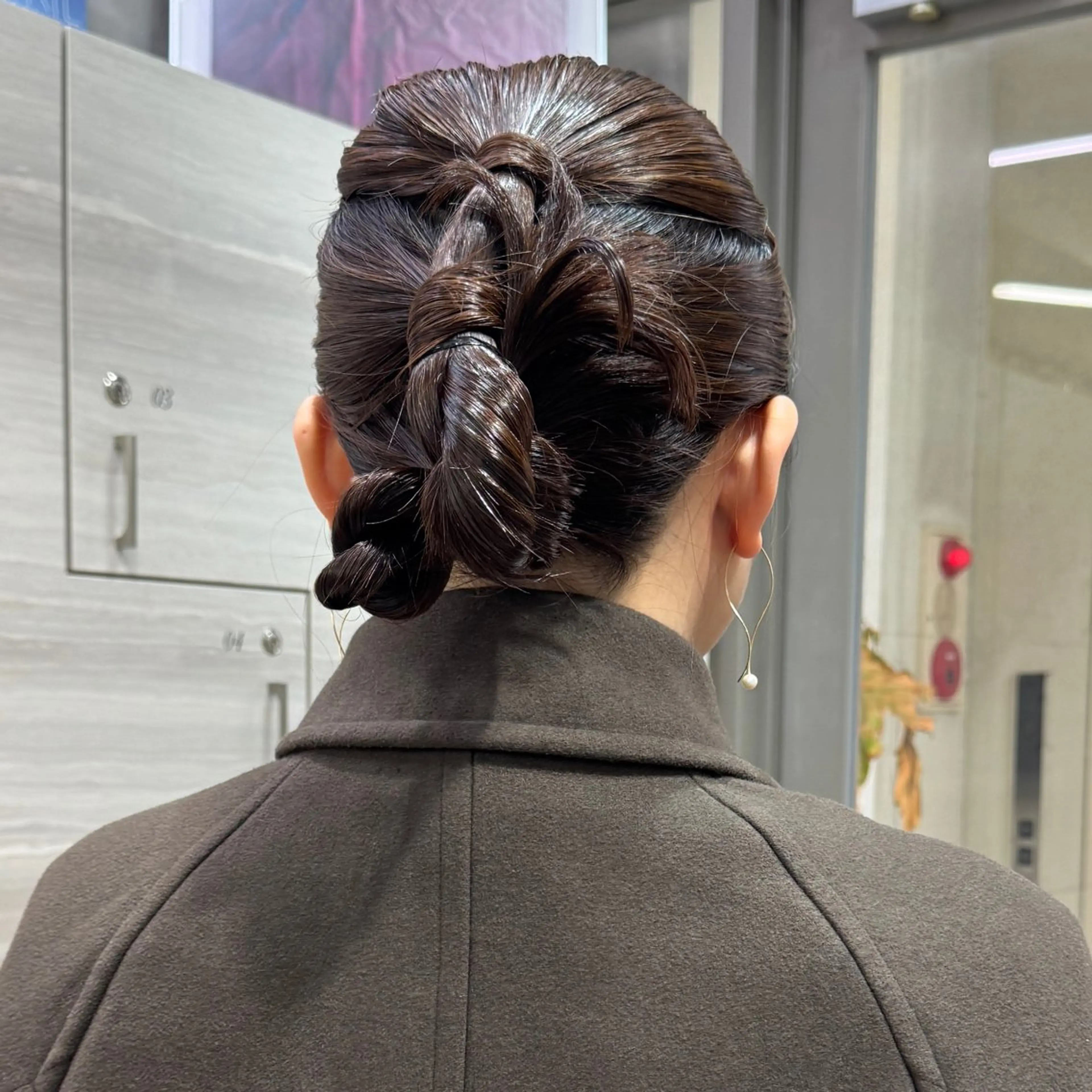 ヘアアレンジ ヘアセット 🍈yurina パーマ🍈のヘアスタイル