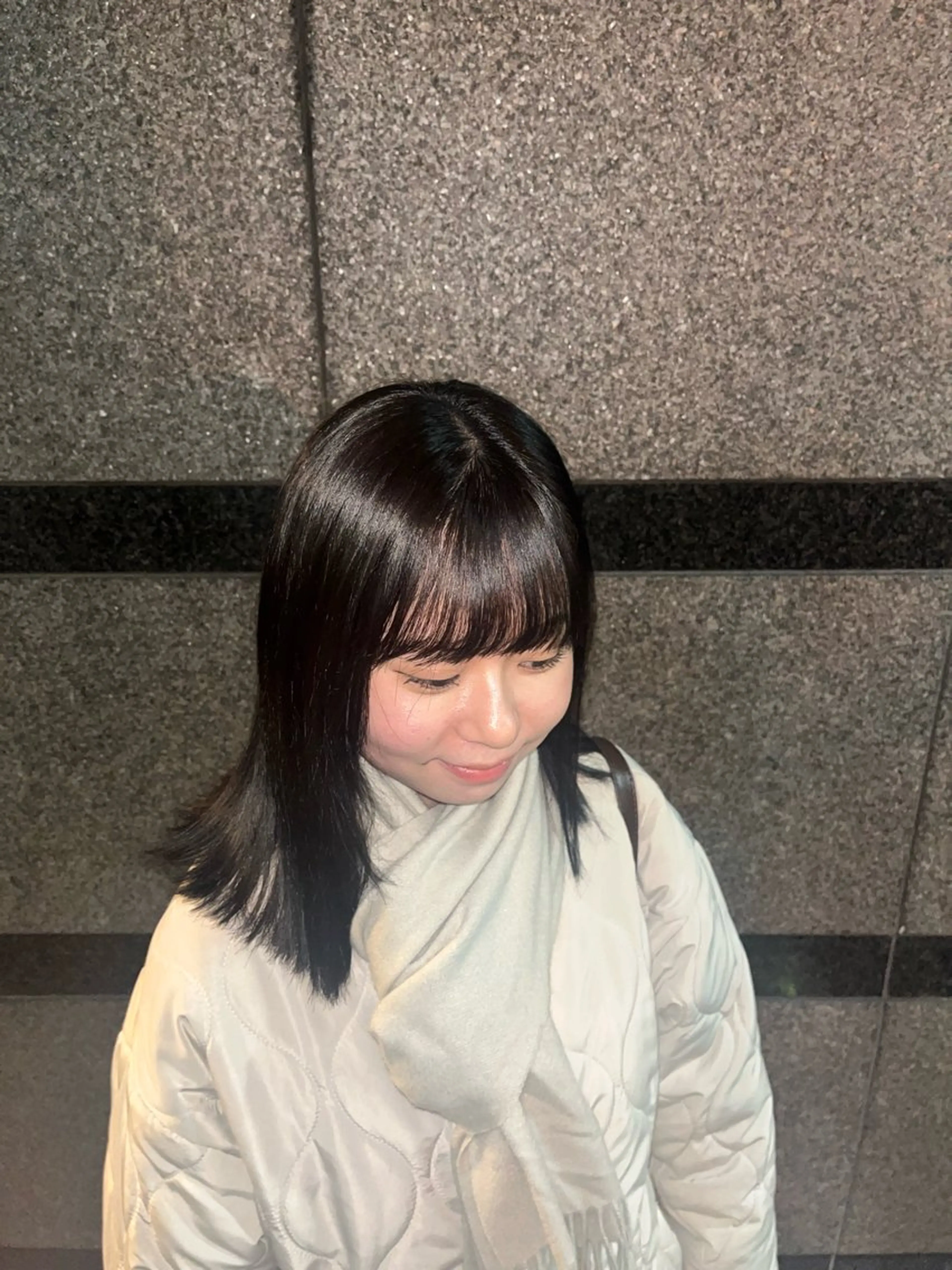 ミディアム 誰もが憧れる艶髪🫶 /縮毛矯正✨🫧のヘアスタイル