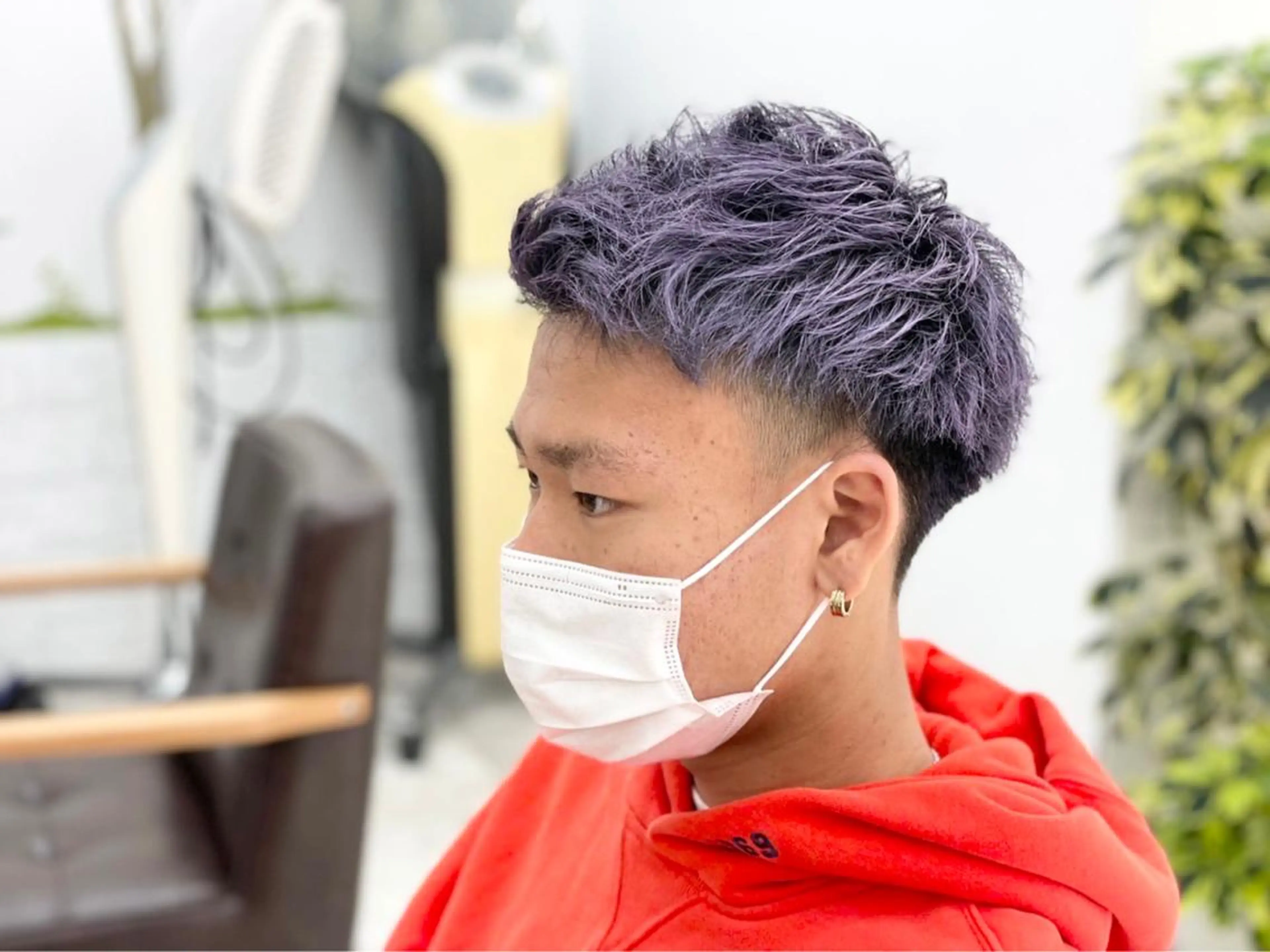 カラー メンズ カラー特化サロン プロデュース相武台前のヘアスタイル