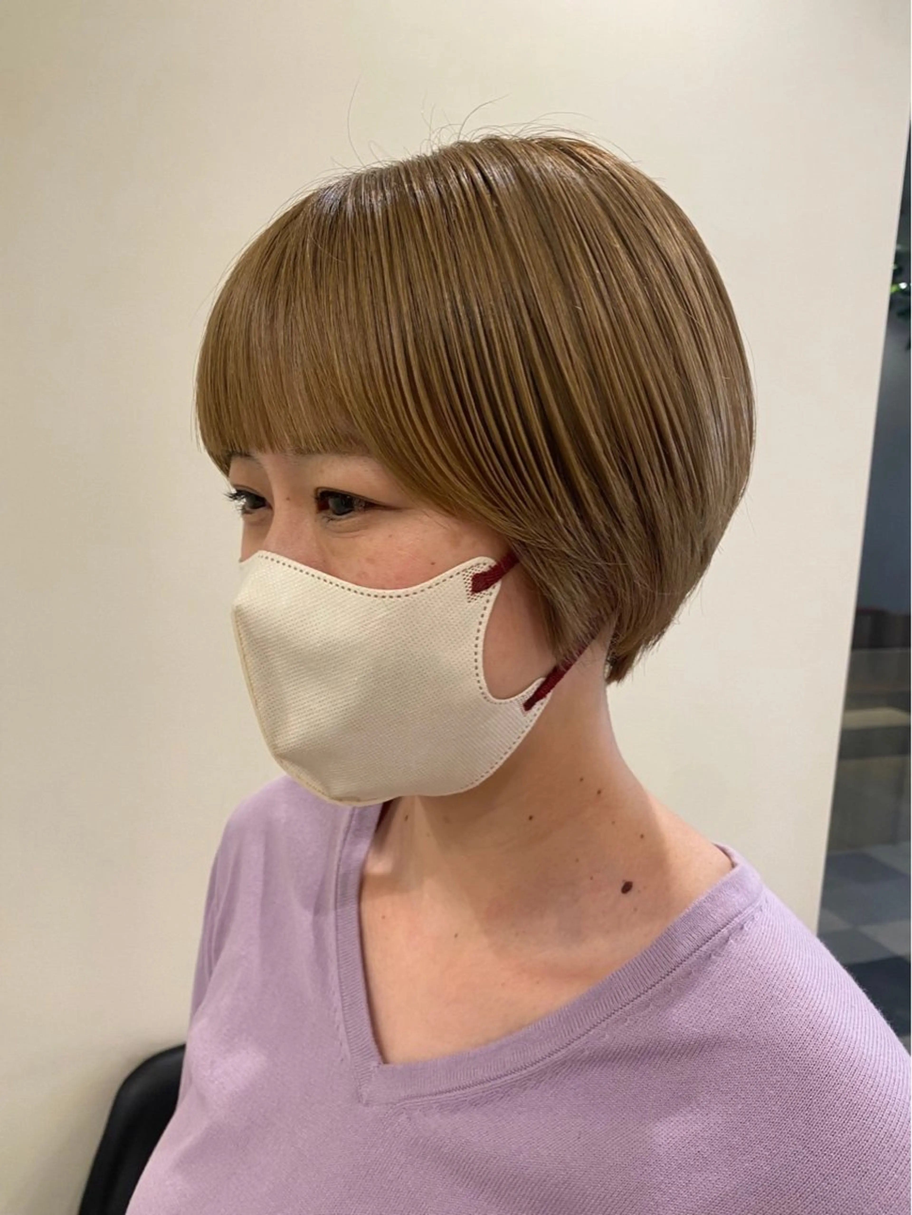 ショート ショートヘア ダメージレス美容師 🌱水島侑理のヘアスタイル