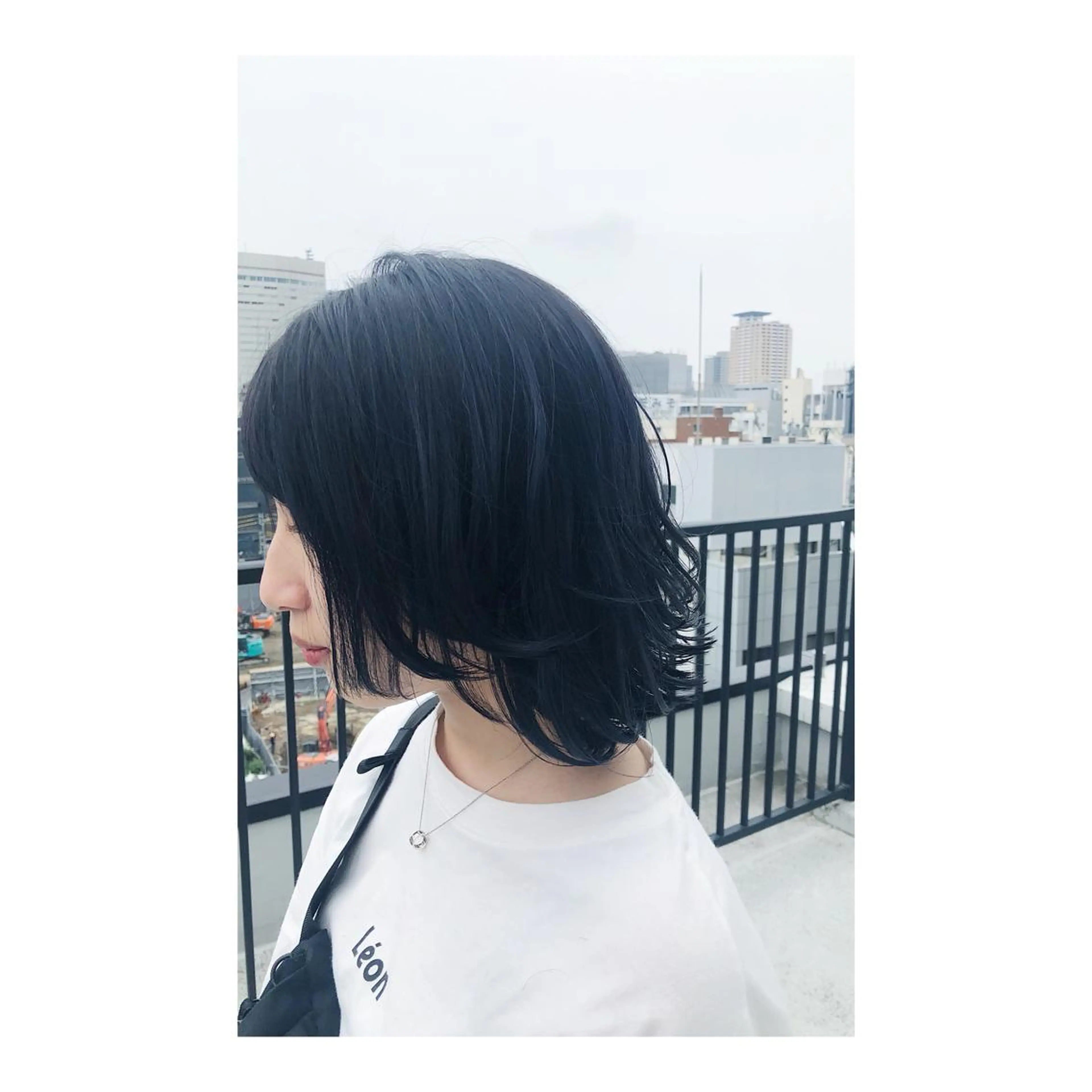 ミディアム カラー ボブレイヤー ボブ レイヤーカット ウルフカット ウルフレイヤー カット ヘアカラー トリートメント GO TO DAY 名古屋パルコ店所属・髪質改善/顔まわり 石原のヘアスタイル