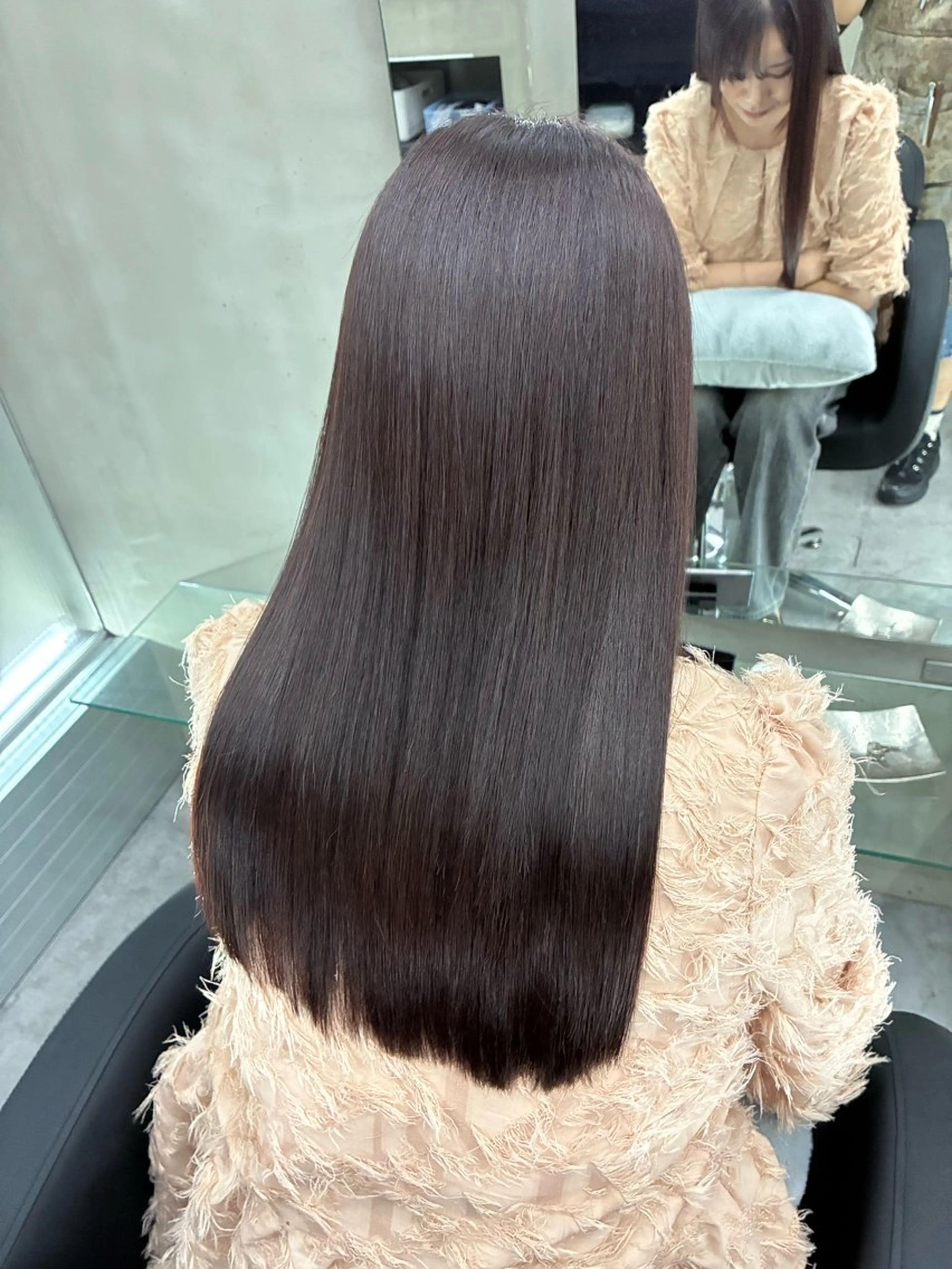 ロング カット ヘアカラー トリートメント 似合わせ 髪質改善/ワタルのヘアスタイル