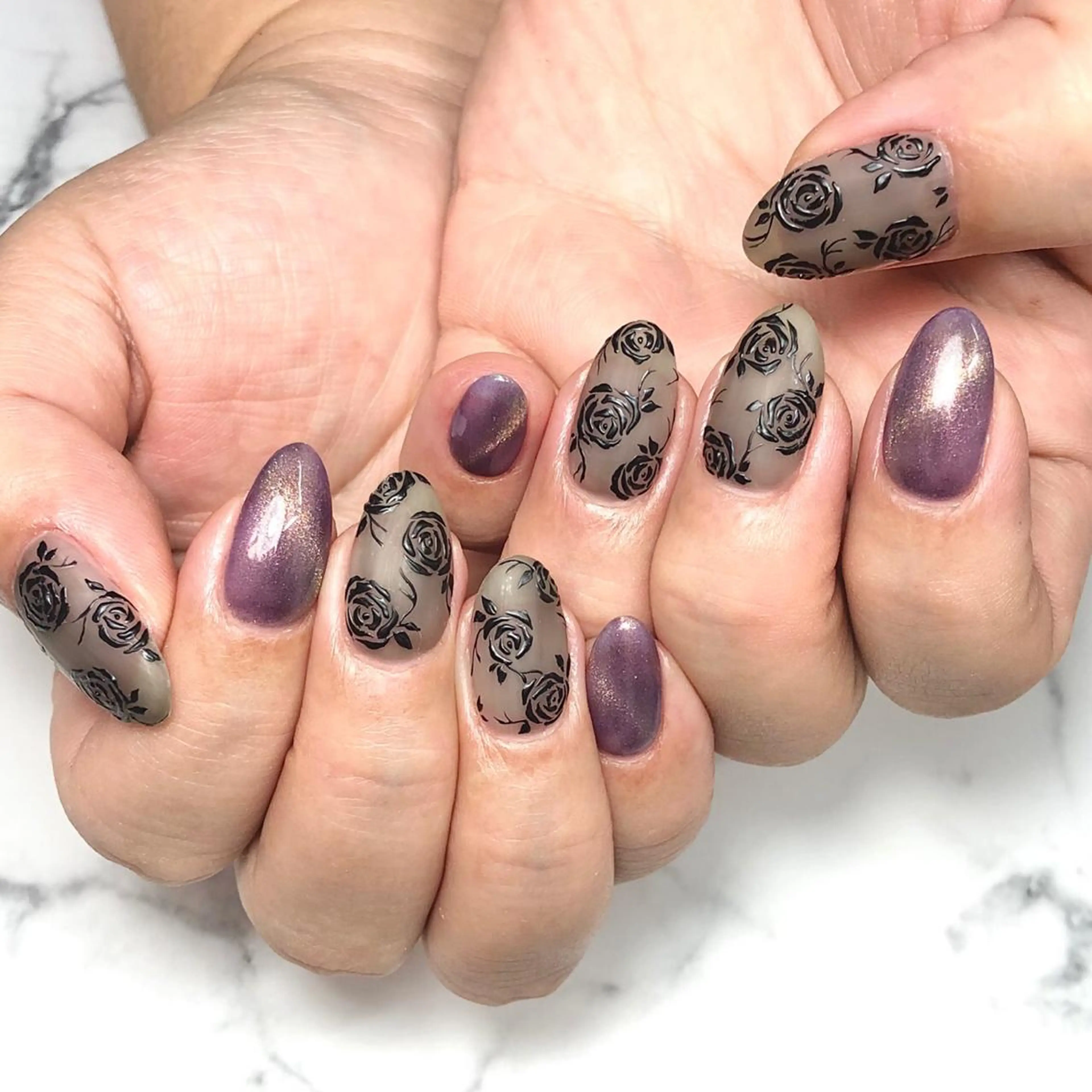 ネイル アートネイル ジェルネイル 韓国ネイル マグネットネイル マットネイル ハンドネイル NAIL NOWのネイルデザイン