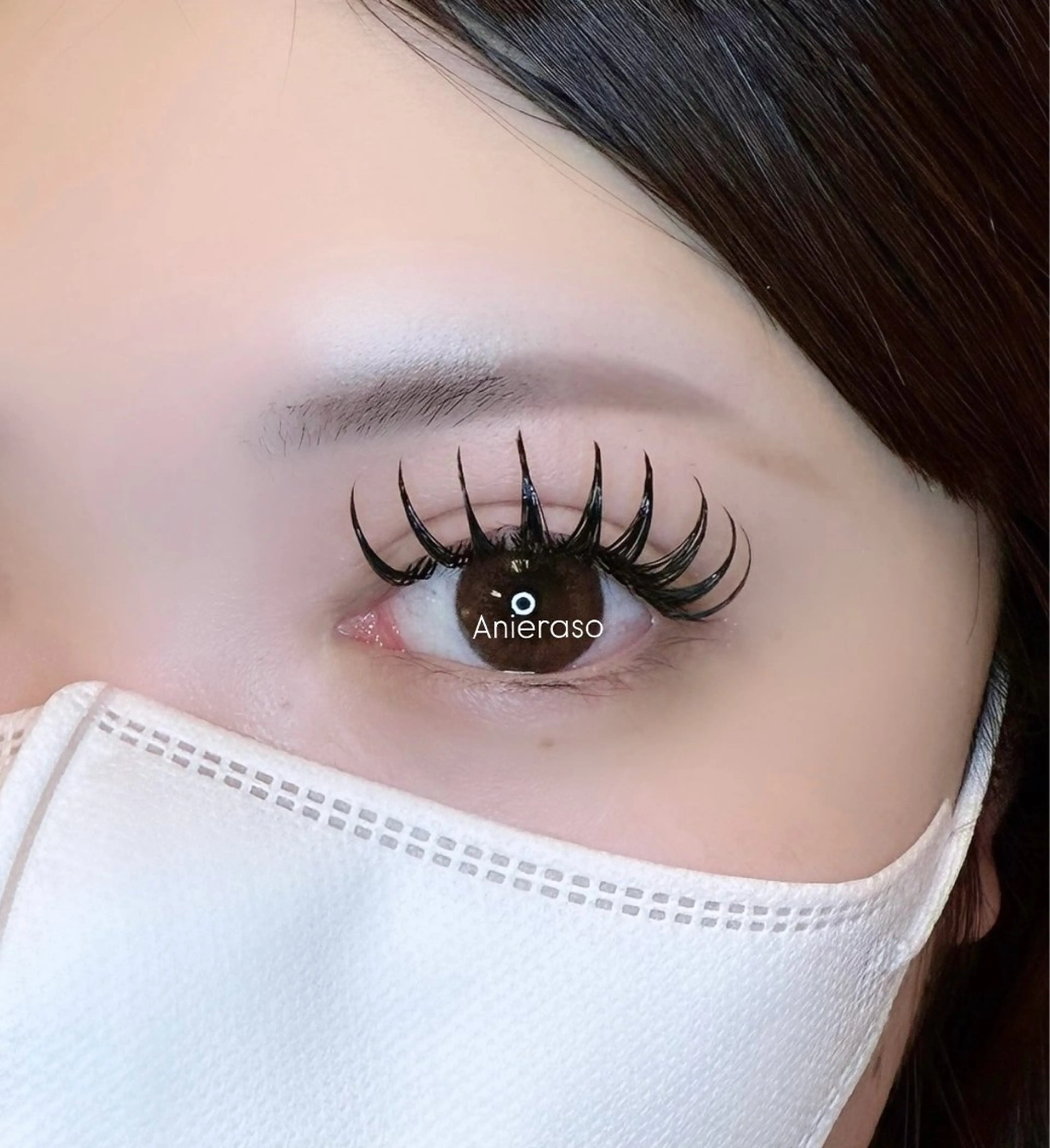 マツエク・マツパ Dカール マツエク Anieraso eyelashのマツエク・マツパデザイン