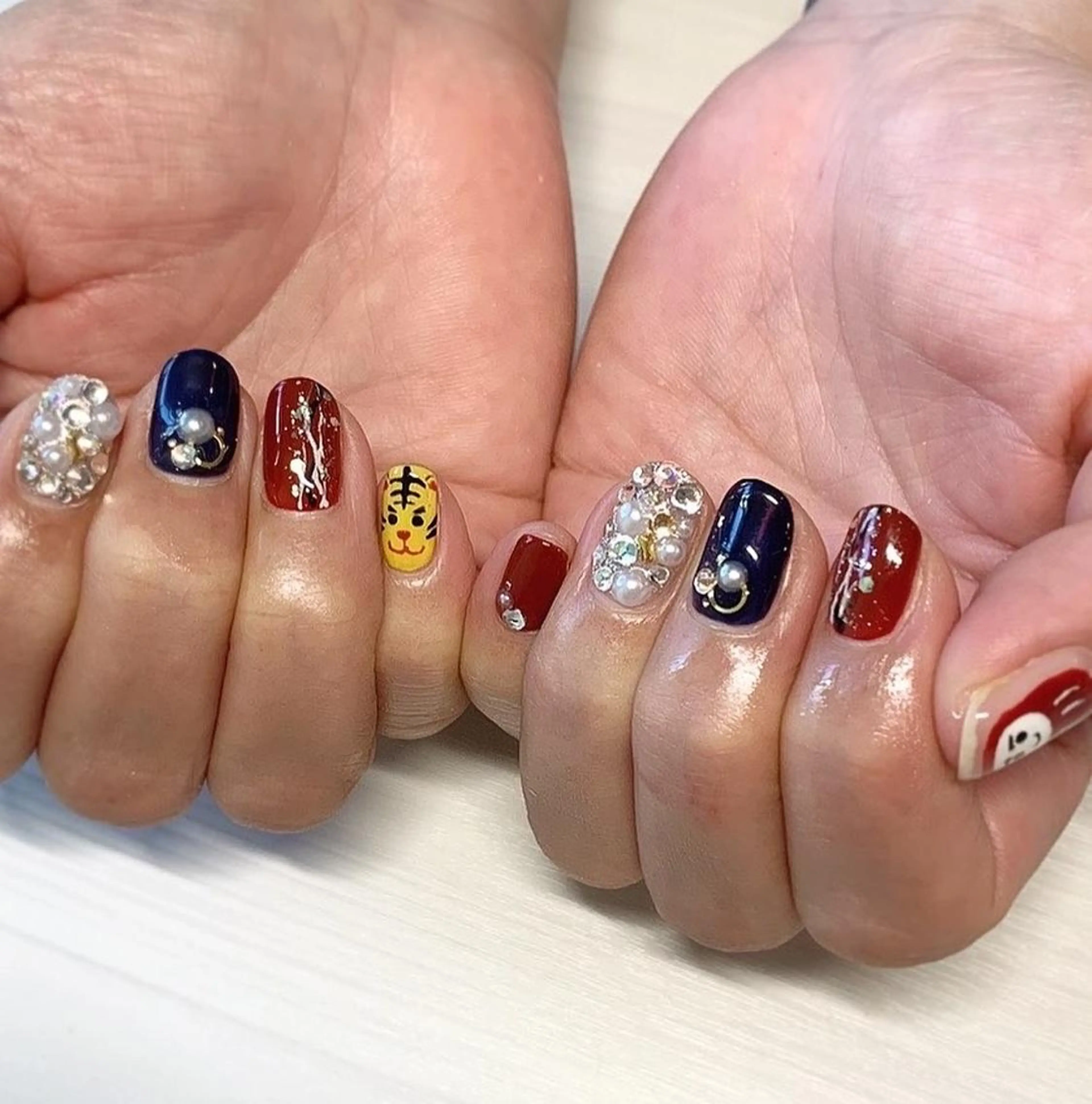 ネイル アンシャンテ所属・enchante 自由が丘のネイルデザイン