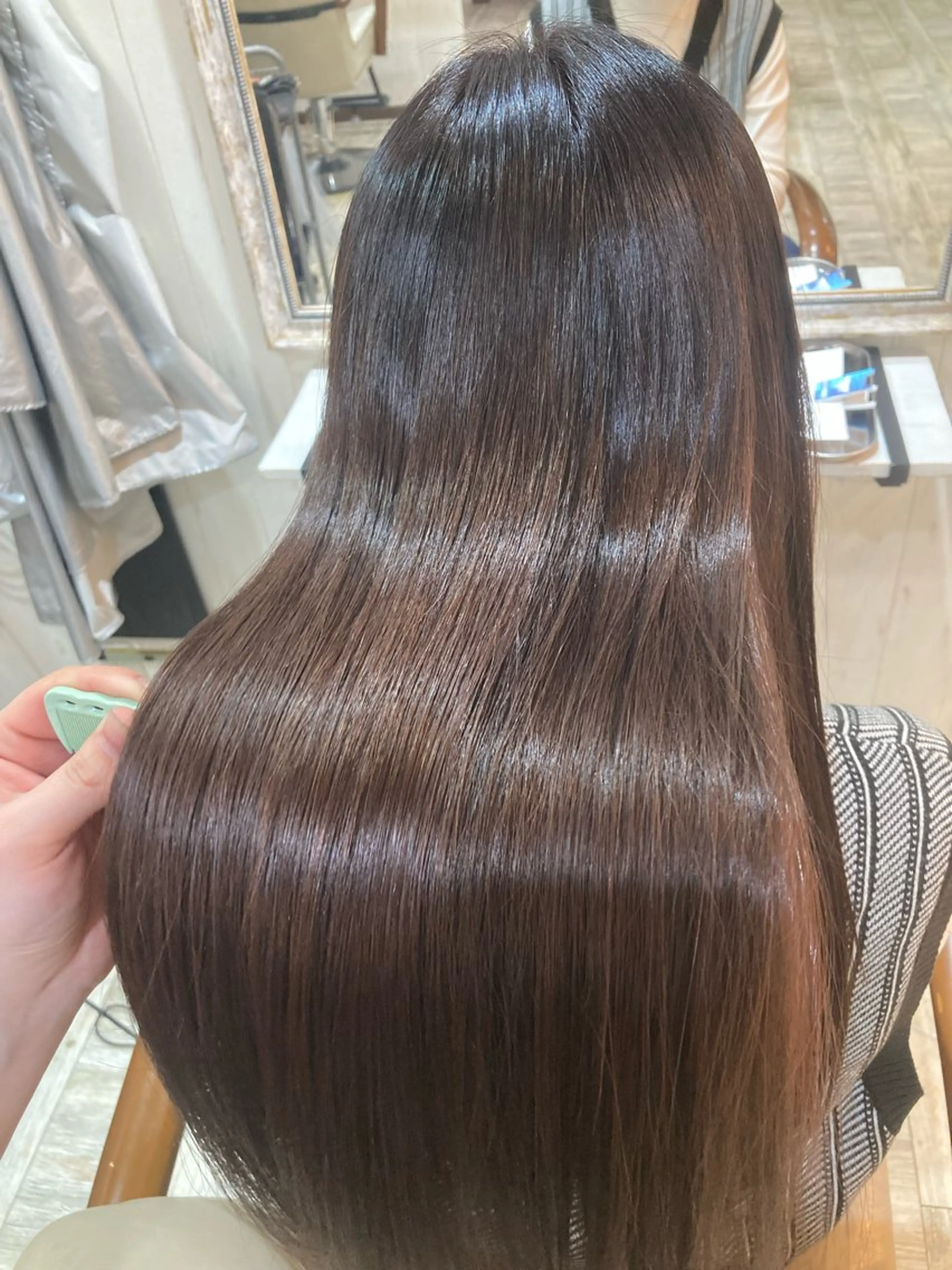 ロング 髪質改善 トリートメント 酸性ストレート 💥横浜メンズ特化 💥ルキのヘアスタイル