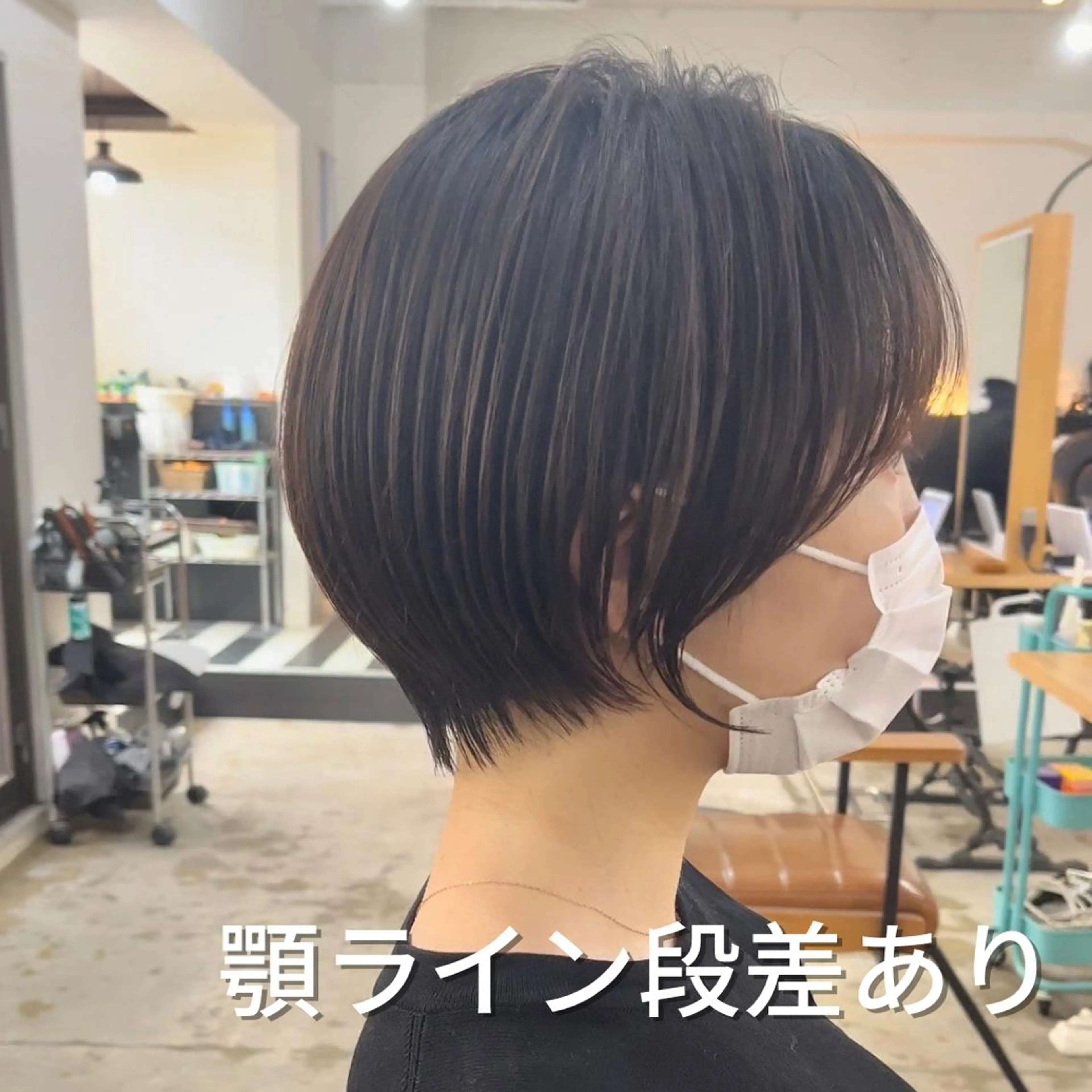 ショート ショートヘア、ボブ こやさん　コヤマのヘアスタイル