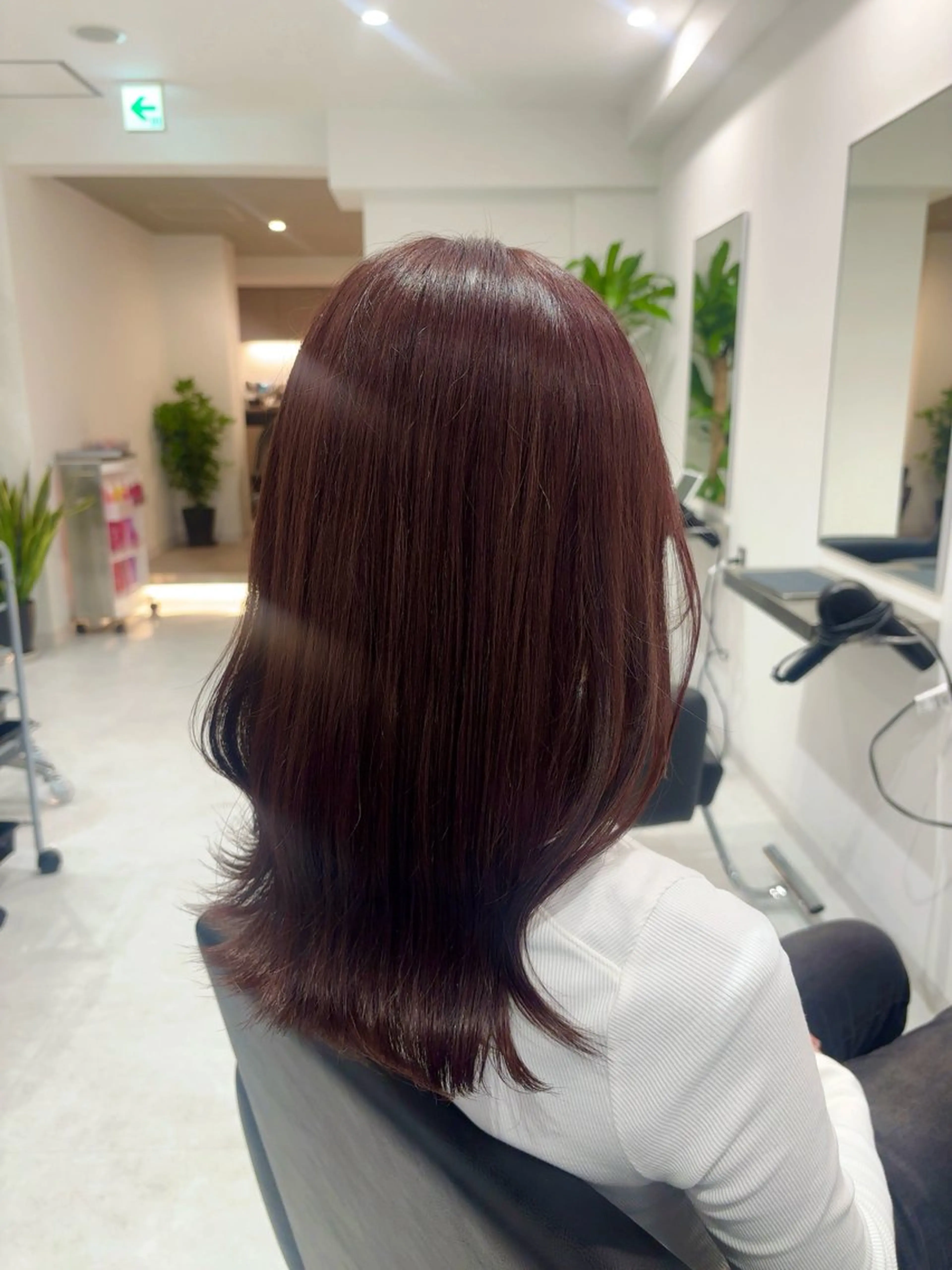 セミロング カラー ベージュカラー ブリーチ ブラウンカラー ケアブリーチ カシス カット ヘアカラー トリートメント 艶感×抜け感hair /ReLit 正源のヘアスタイル