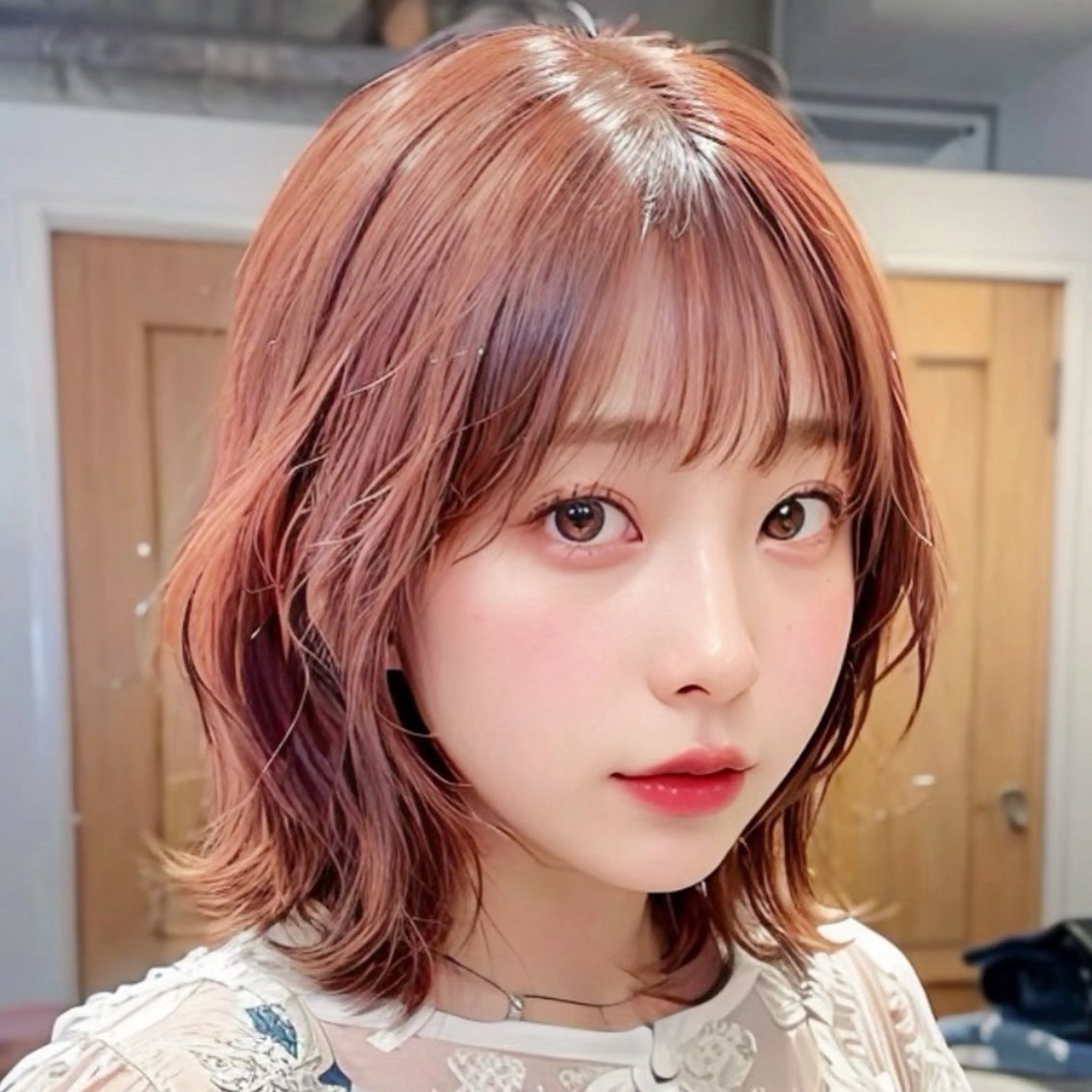 ミディアム 期間限定 カット　りょうのヘアスタイル