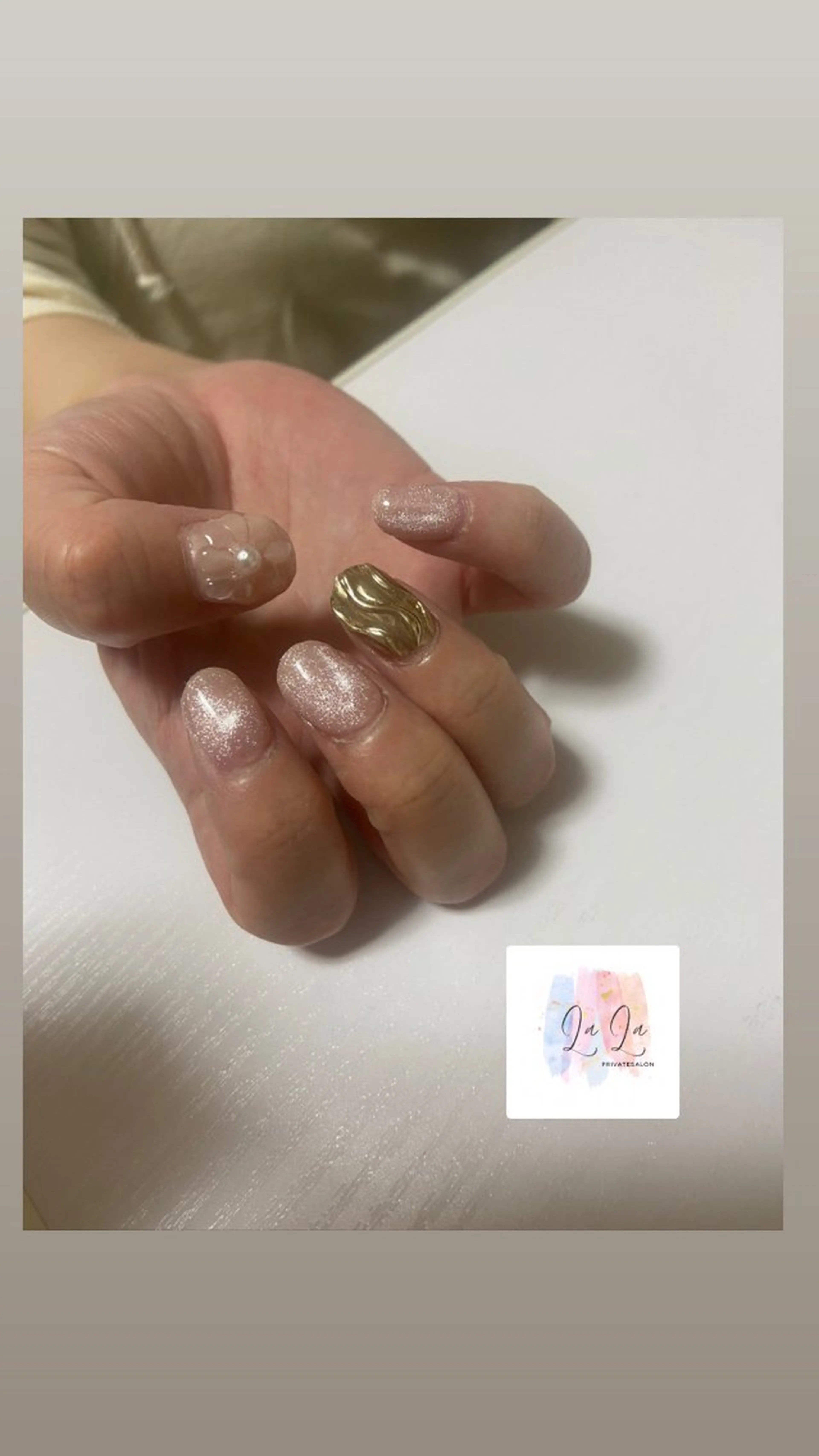 ネイル フラワーネイル ぷっくりネイル あ いのその他イメージ
