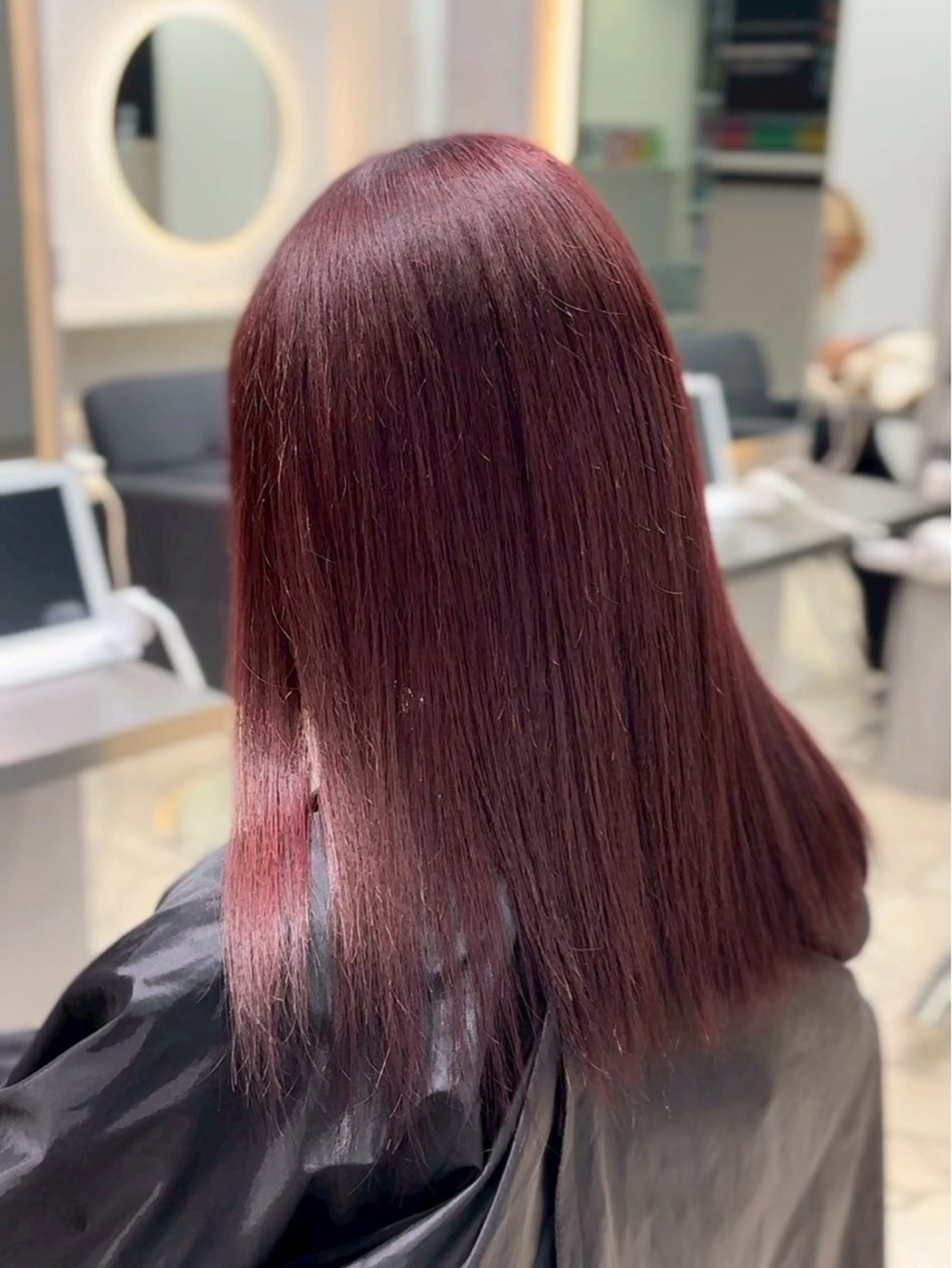 ミディアム ゆーめろ /Lapis福岡今泉のヘアスタイル