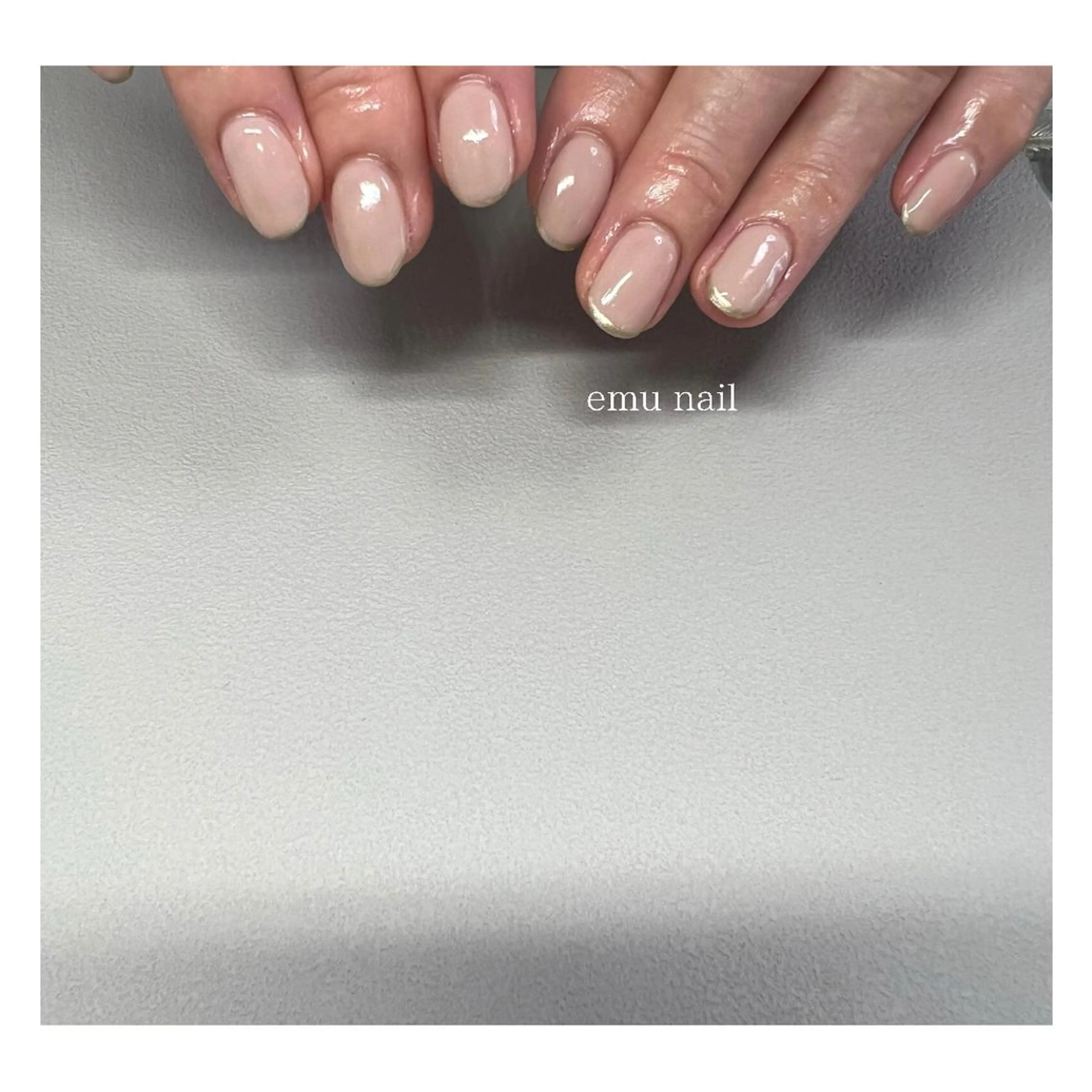 ネイル フレンチネイル オフィスネイル emu nailのネイルデザイン