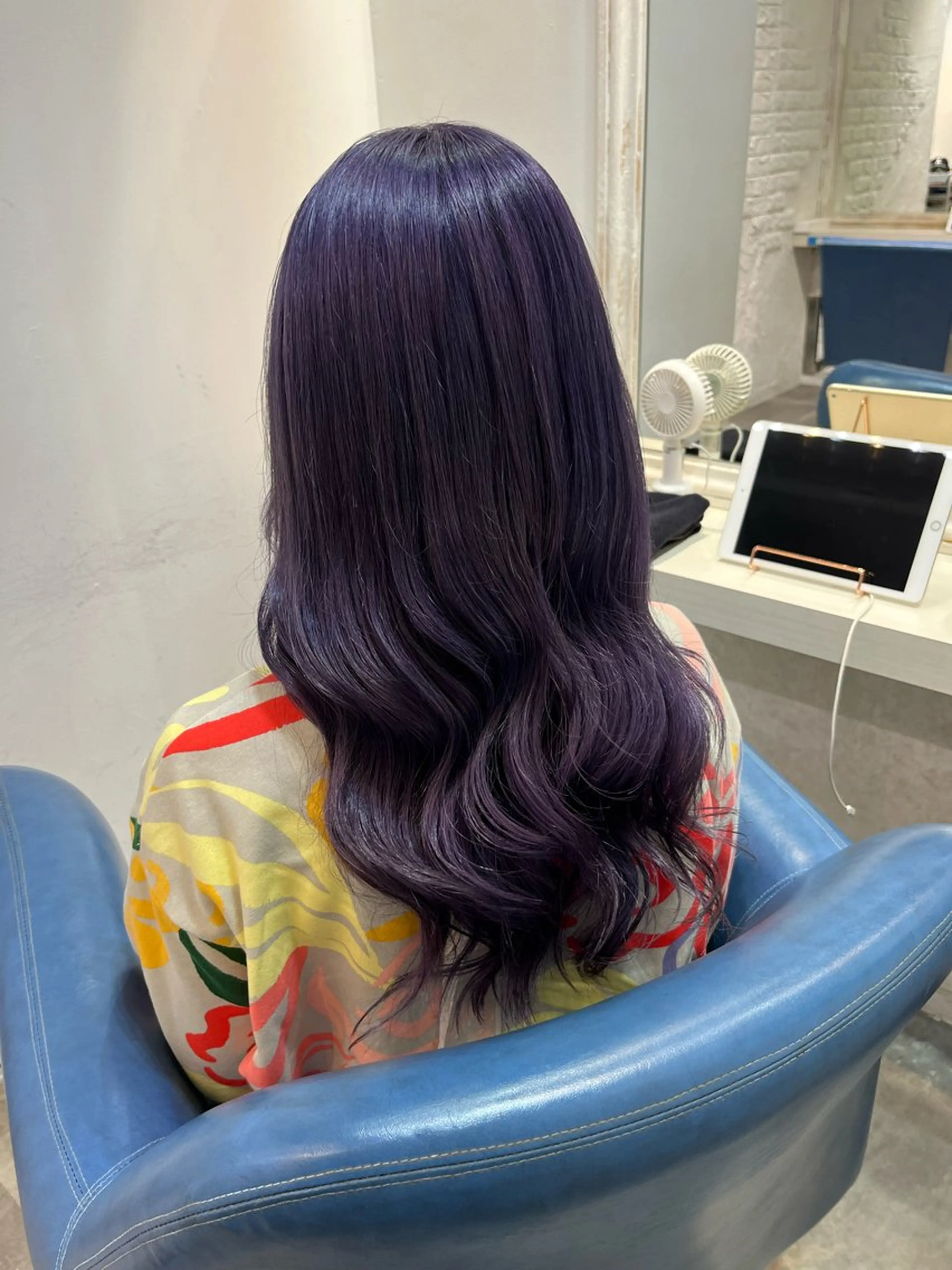 ロング カラー ヘアカラー ヘッドスパ uros.所属・🩵aiko / モデル募集中️🩵のヘアスタイル