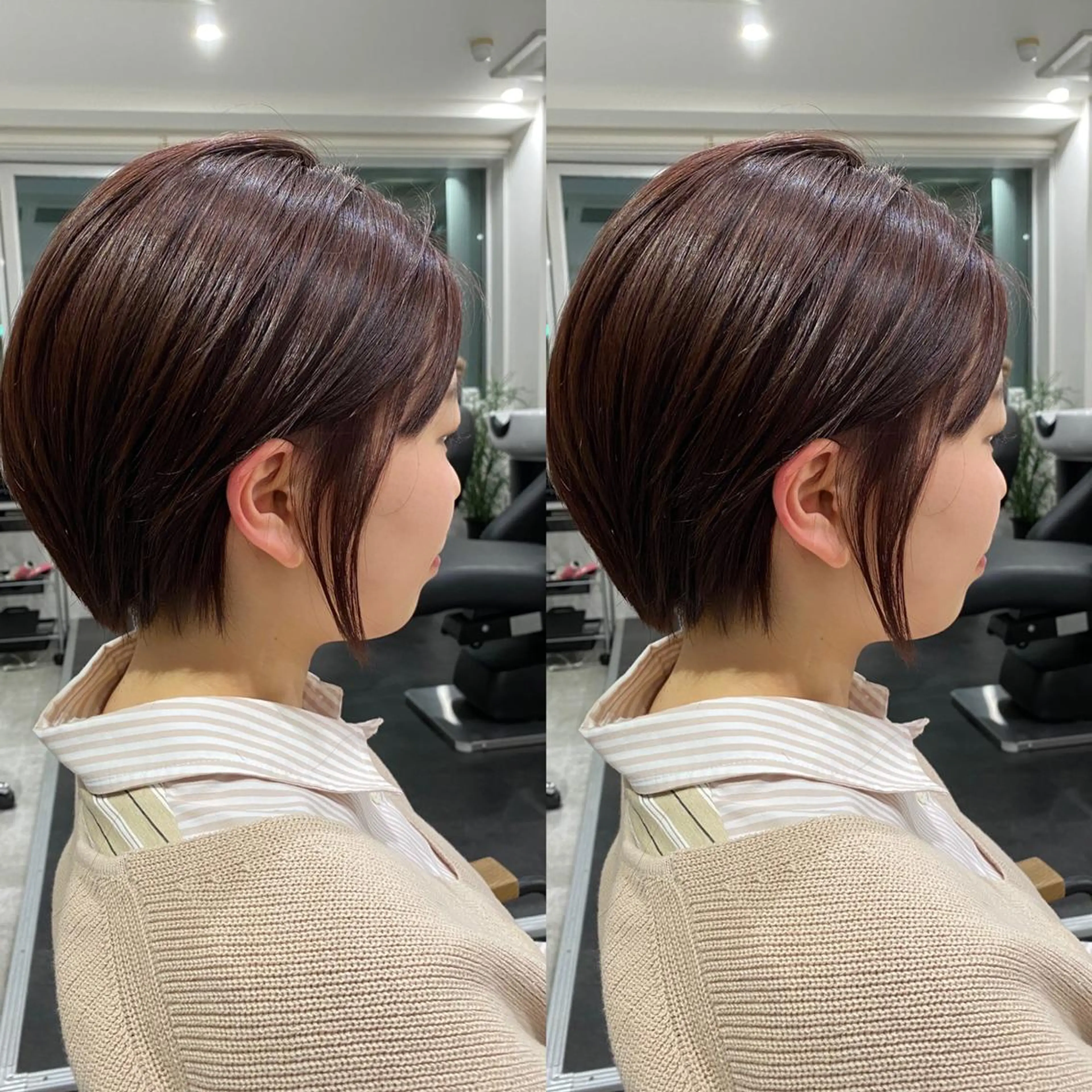 ショート カラー ショートヘア カット ヘアカラー トリートメント ヘッドスパ kalahair salon ブリーチのヘアスタイル
