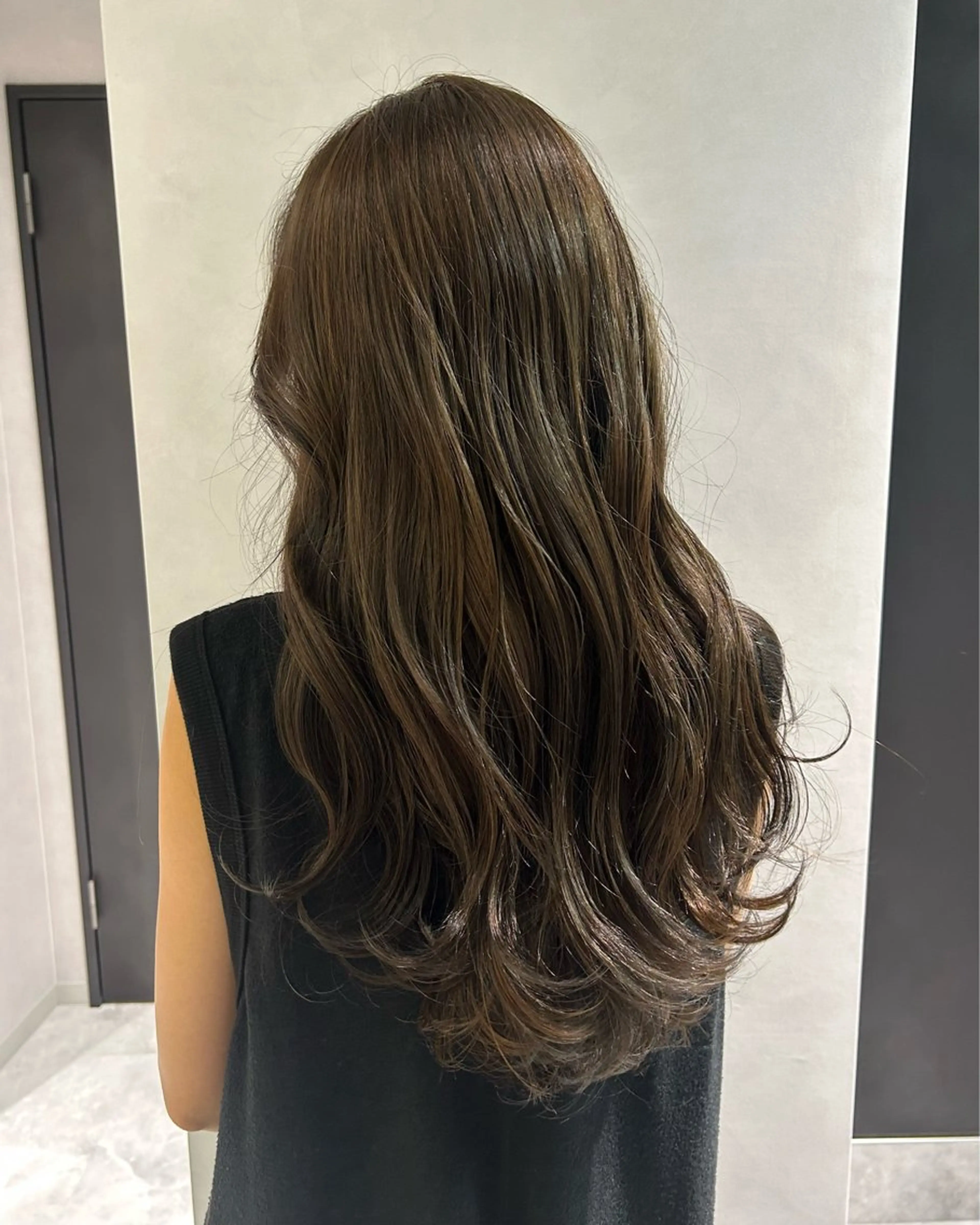 ロング カラー ベージュカラー 寺川留以 /カットモデル募集中のヘアスタイル