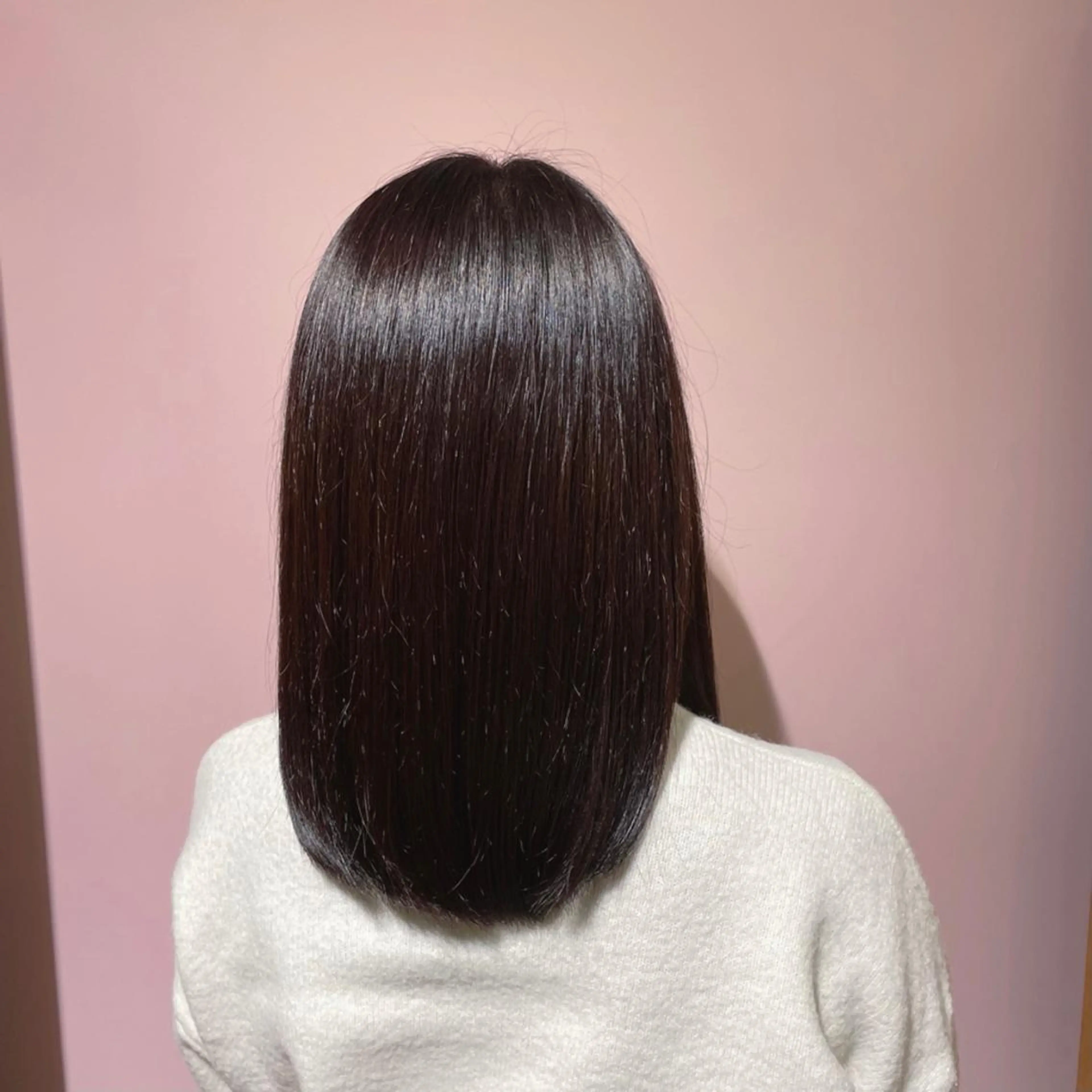 セミロング moon tico brae所属・うる艶カラー🫧 武田日菜子のヘアスタイル