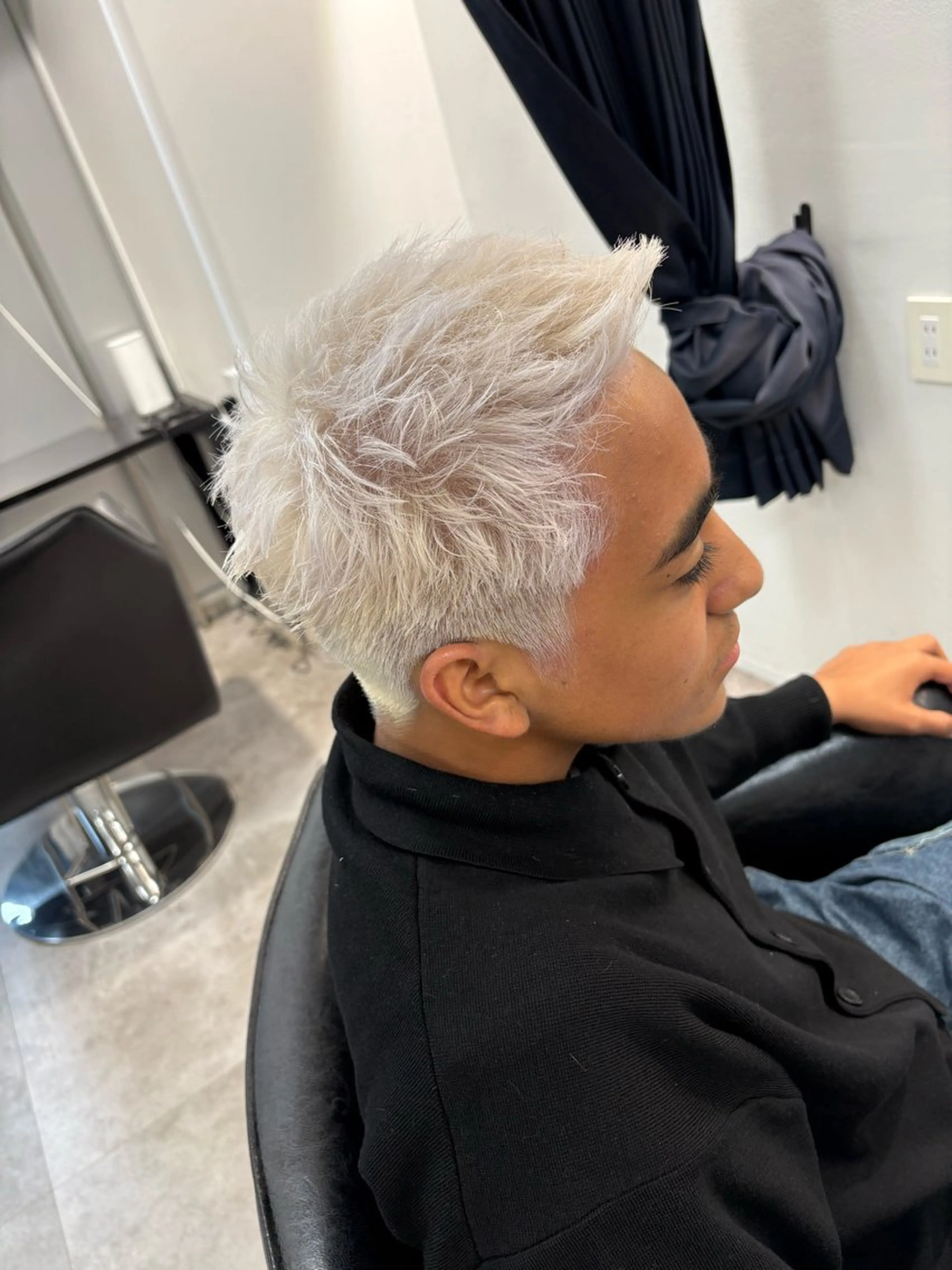 ショート カラー メンズ カット ヘアカラー トリートメント INTRO SHIBUYA by Fi-Ne所属・💈メンズフェード 特化DAIYA💈のヘアスタイル