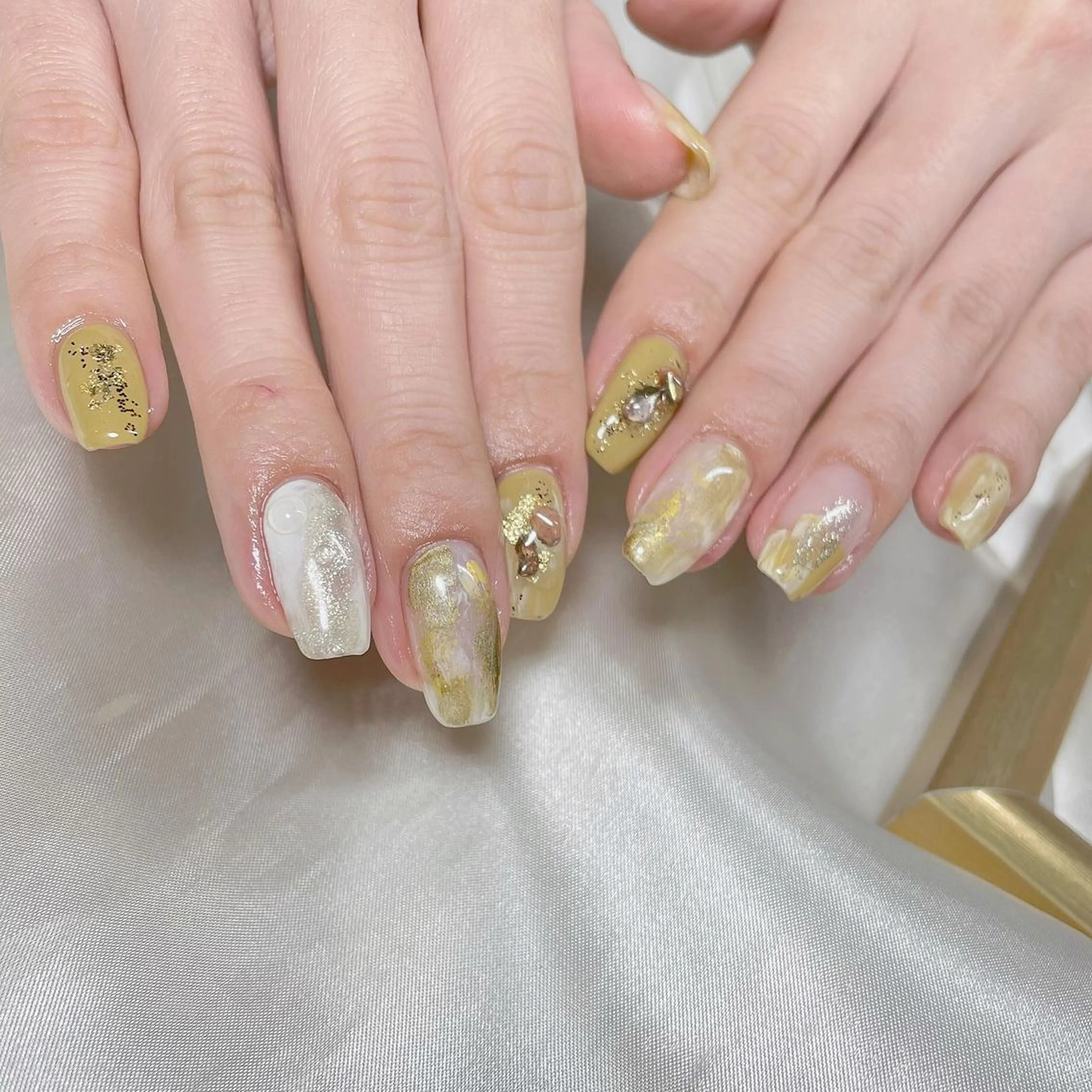 ネイル ミルフィーユ /Tomoeのネイルデザイン