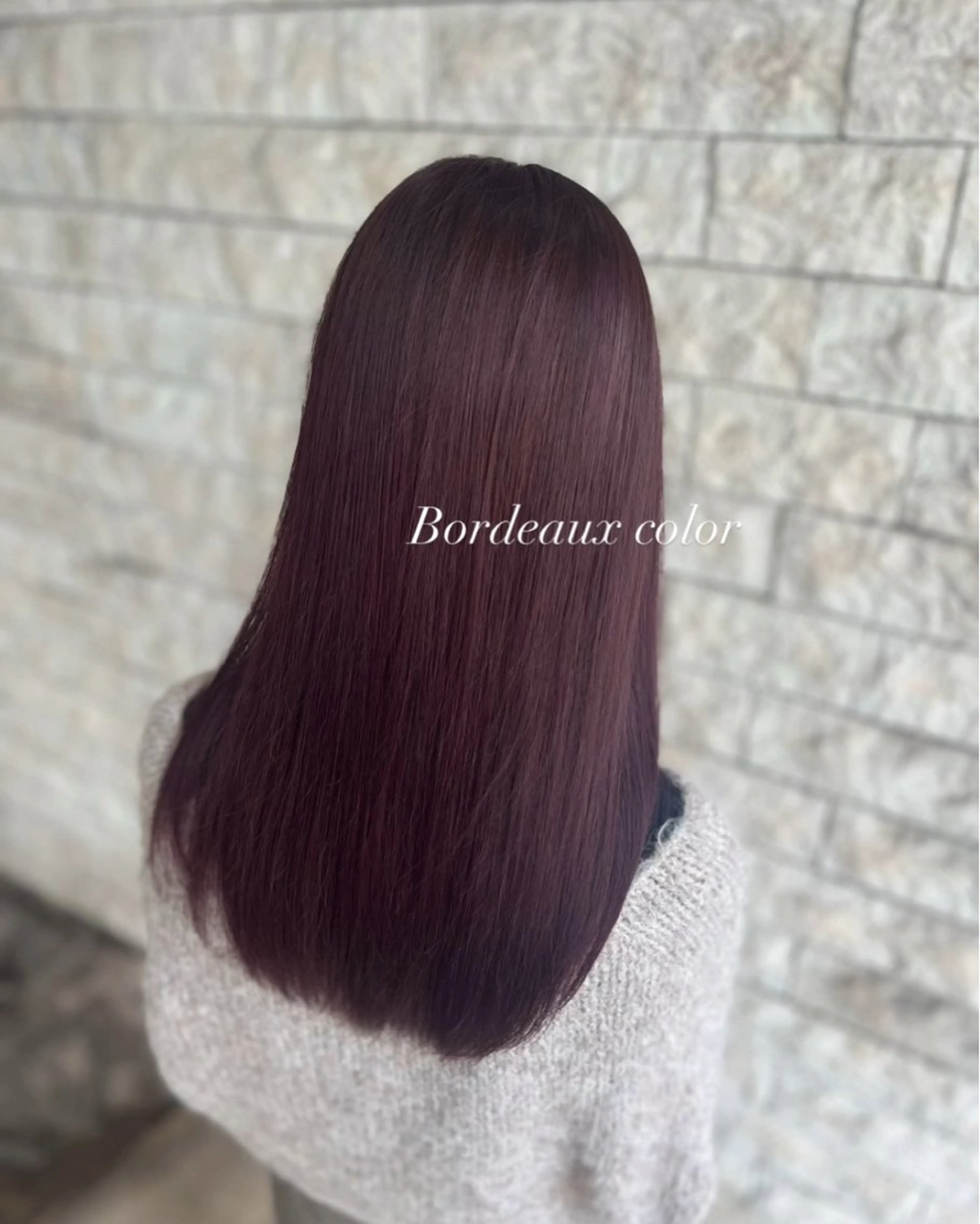 ロング カット ヘアカラー 透明感カラー／ 艶感カラー／RAMUのヘアスタイル