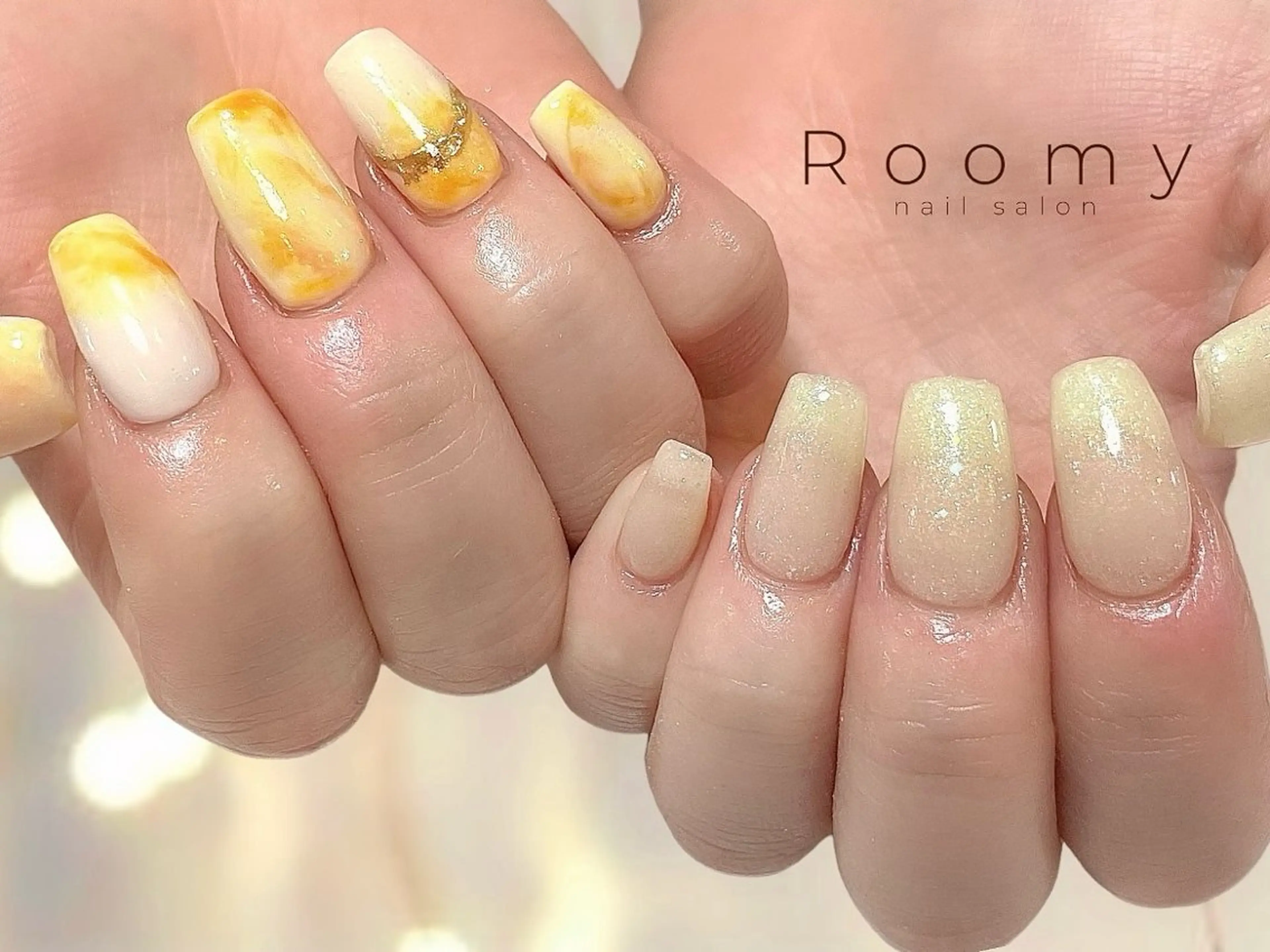 ネイル フットネイル ジェルネイル マグネットネイル パラジェル ハンドネイル nail salon Roomy 竹ノ塚所属・nail salon Roomy 竹ノ塚のネイルデザイン