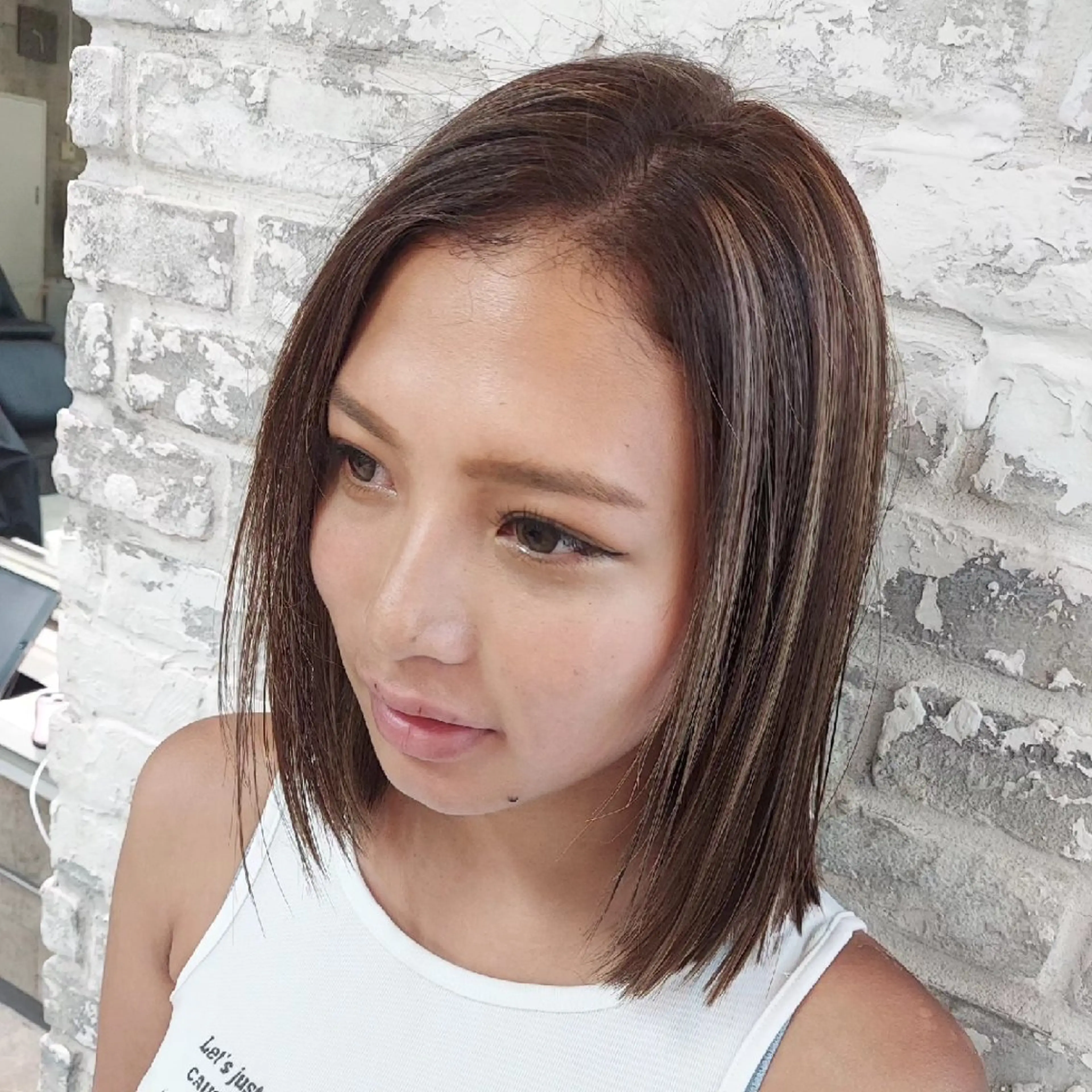 ショート カラー ハイライトカラー ハイライト 髪質改善 ヘアカラー トリートメント grow上野御徒町【グロウ】所属・ブリーチ・ハイトーン 特化🎉内山のヘアスタイル