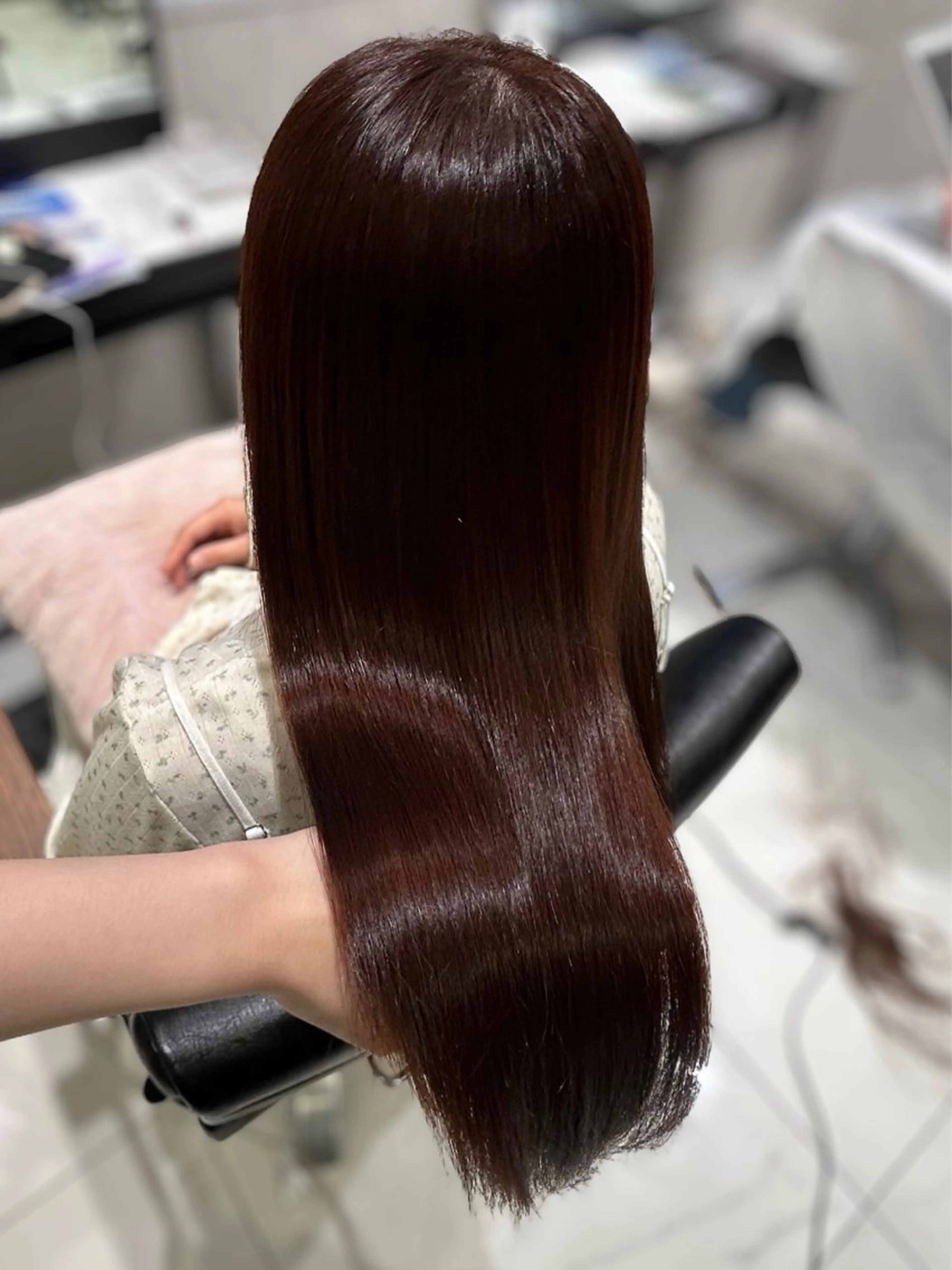 ロング カラー ヘアカラー 透明感カラー🩷 Mizuki🤍のヘアスタイル