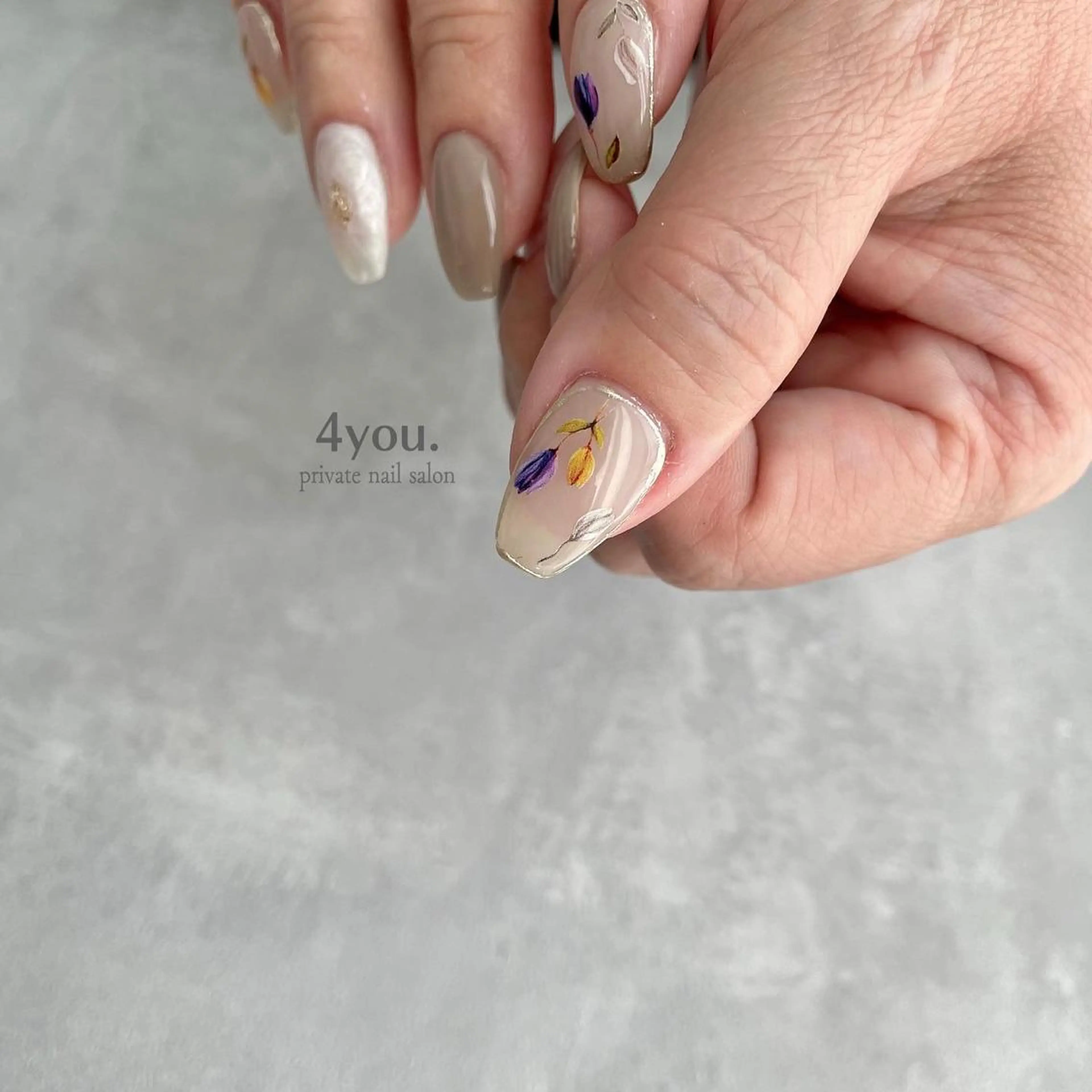 ネイル nail salon ４ｙｏｕ．のネイルデザイン