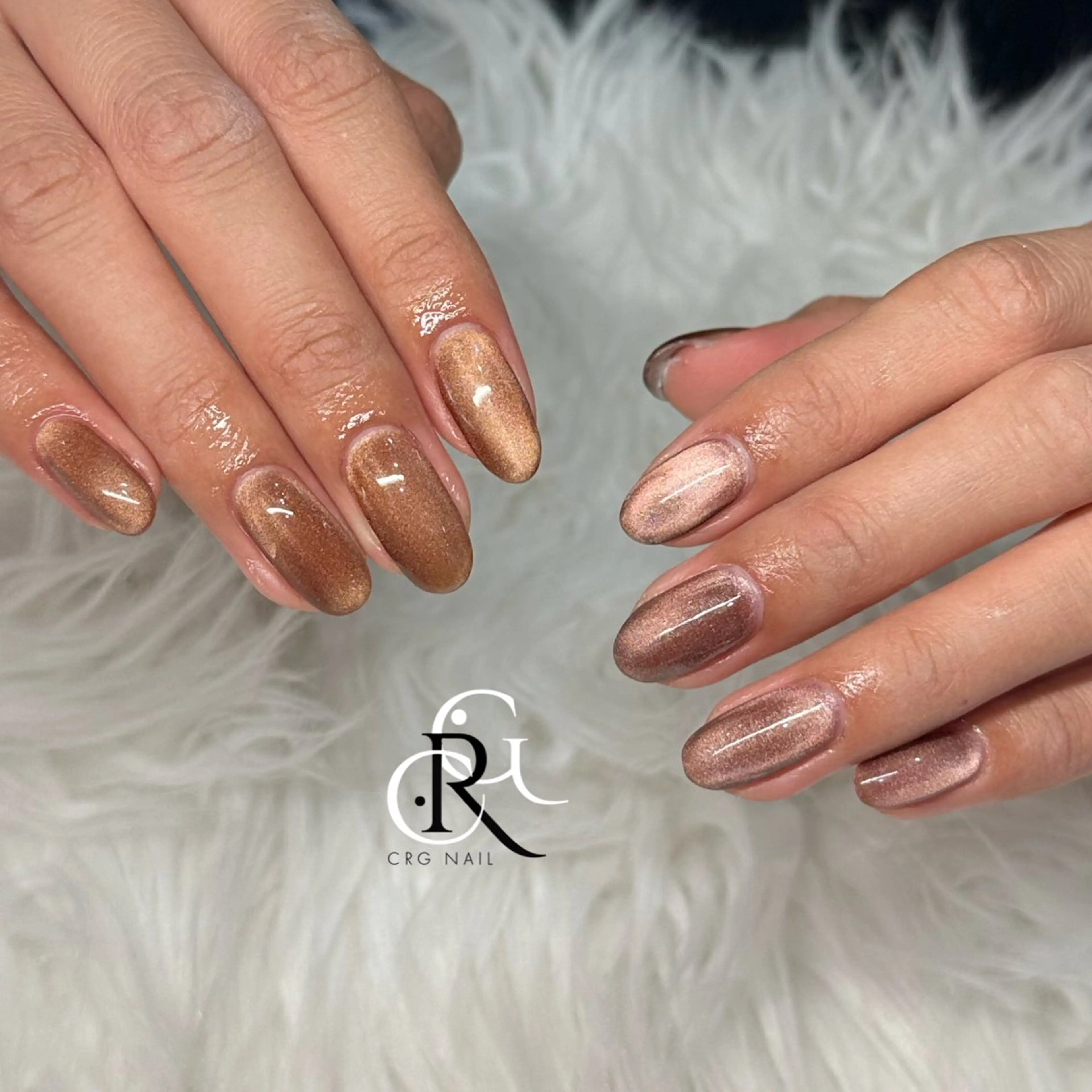 ネイル マグネットネイル ハンドネイル 美フォルム✨ CRG RURIのネイルデザイン