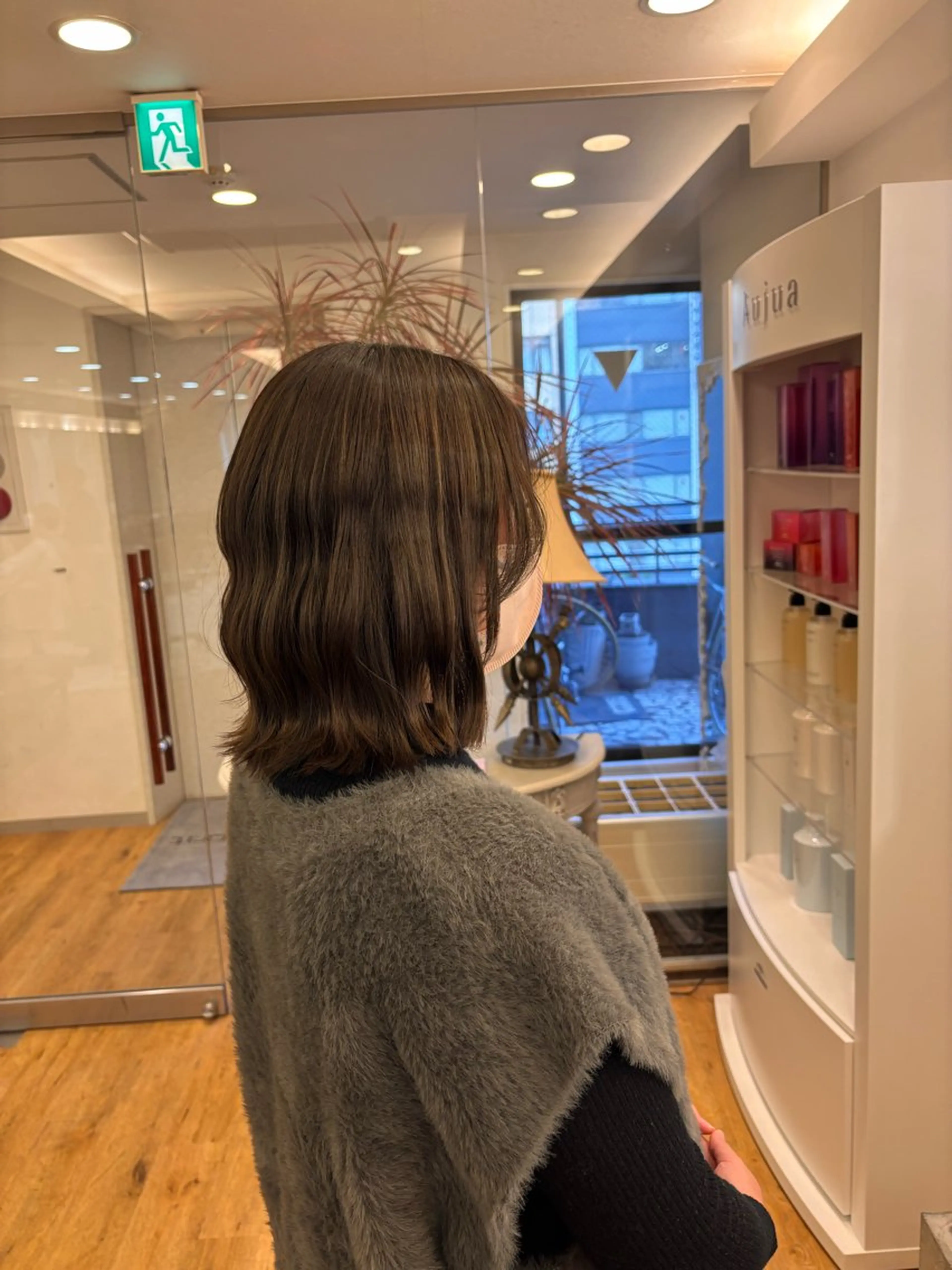 ミディアム カラー ヘアカラー カラーモデル募集✨ momokaのヘアスタイル