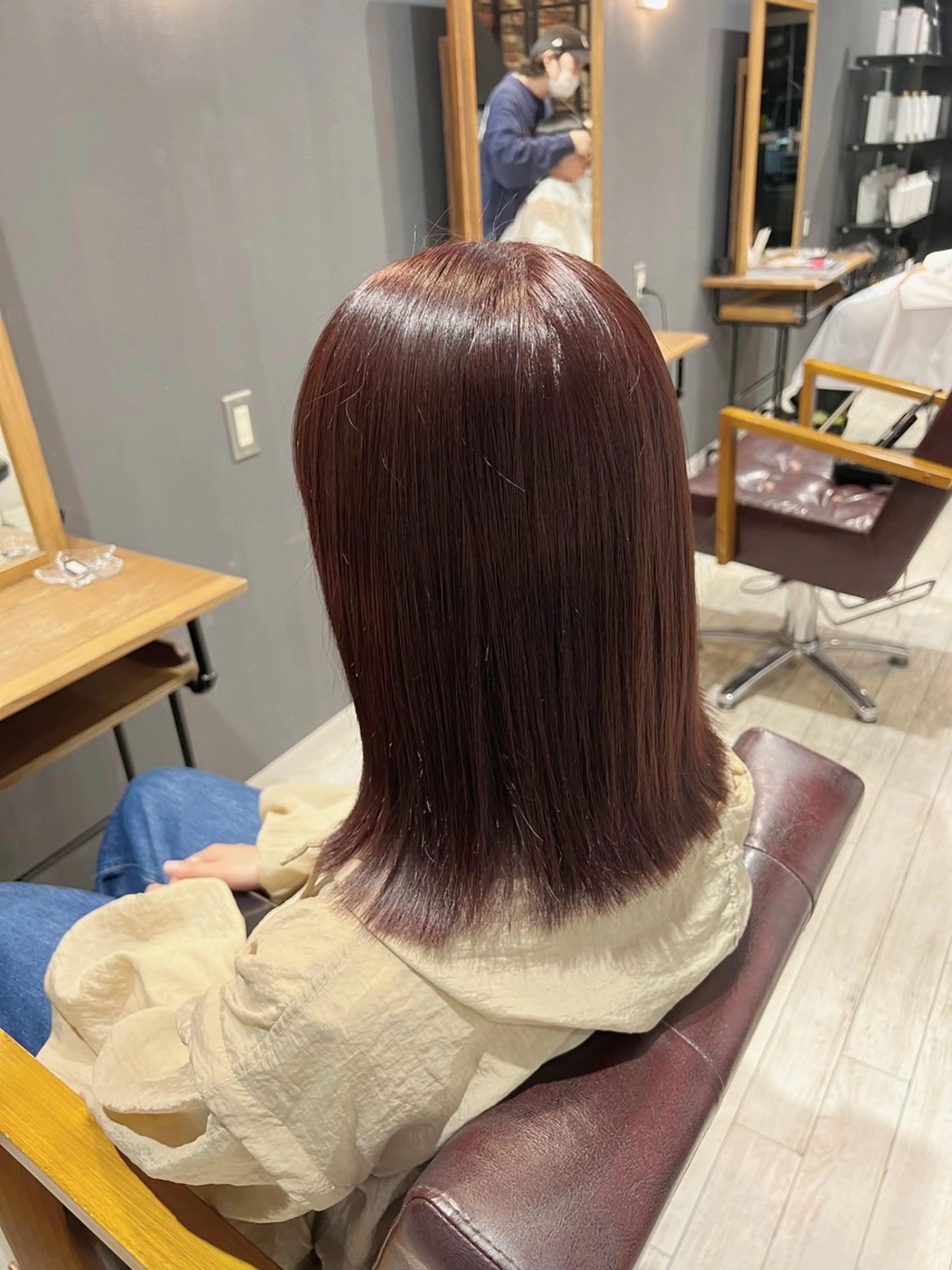 カラー ayumi hondaのヘアスタイル