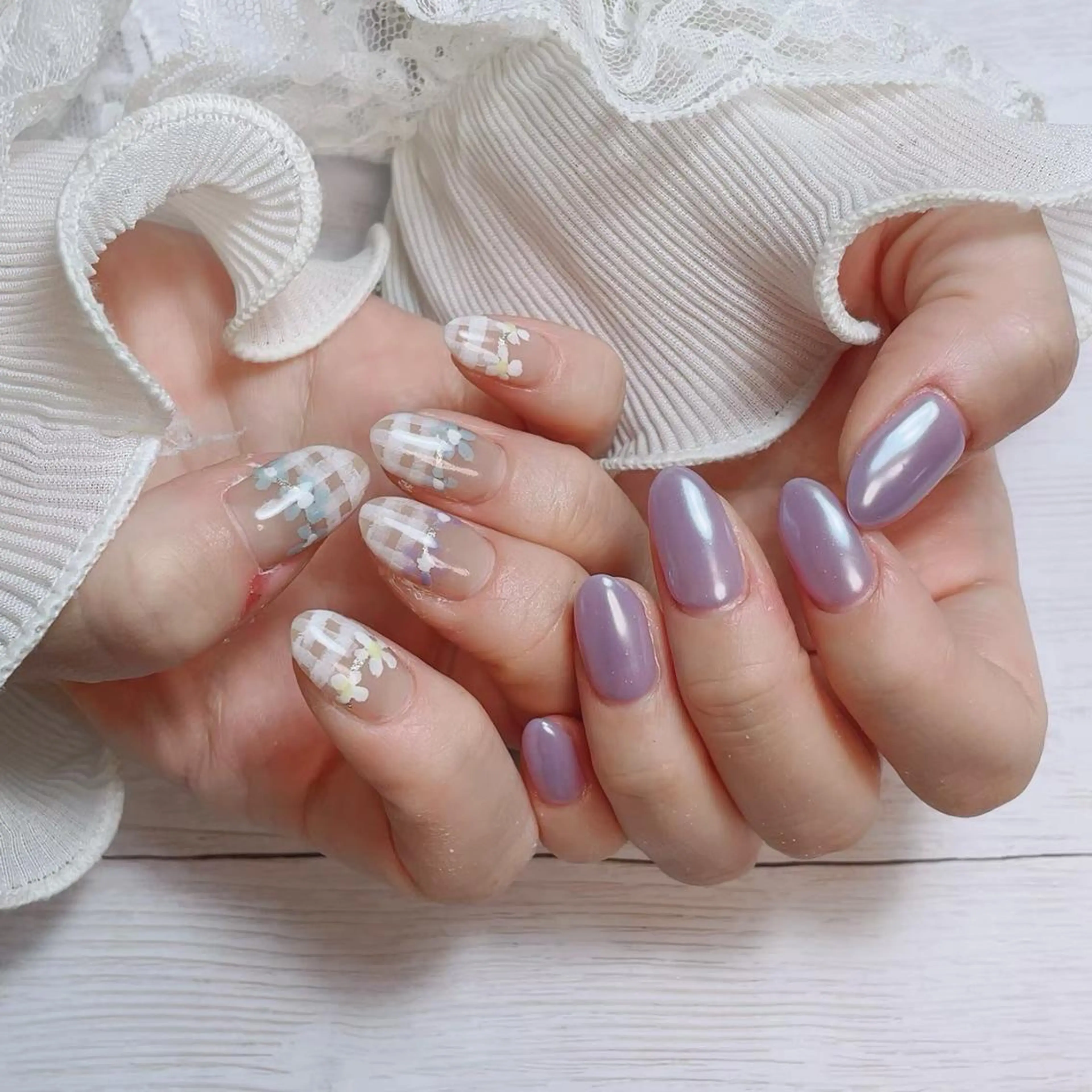 ネイル ハンドネイル 🩵Yun nail Salon 🩵のネイルデザイン