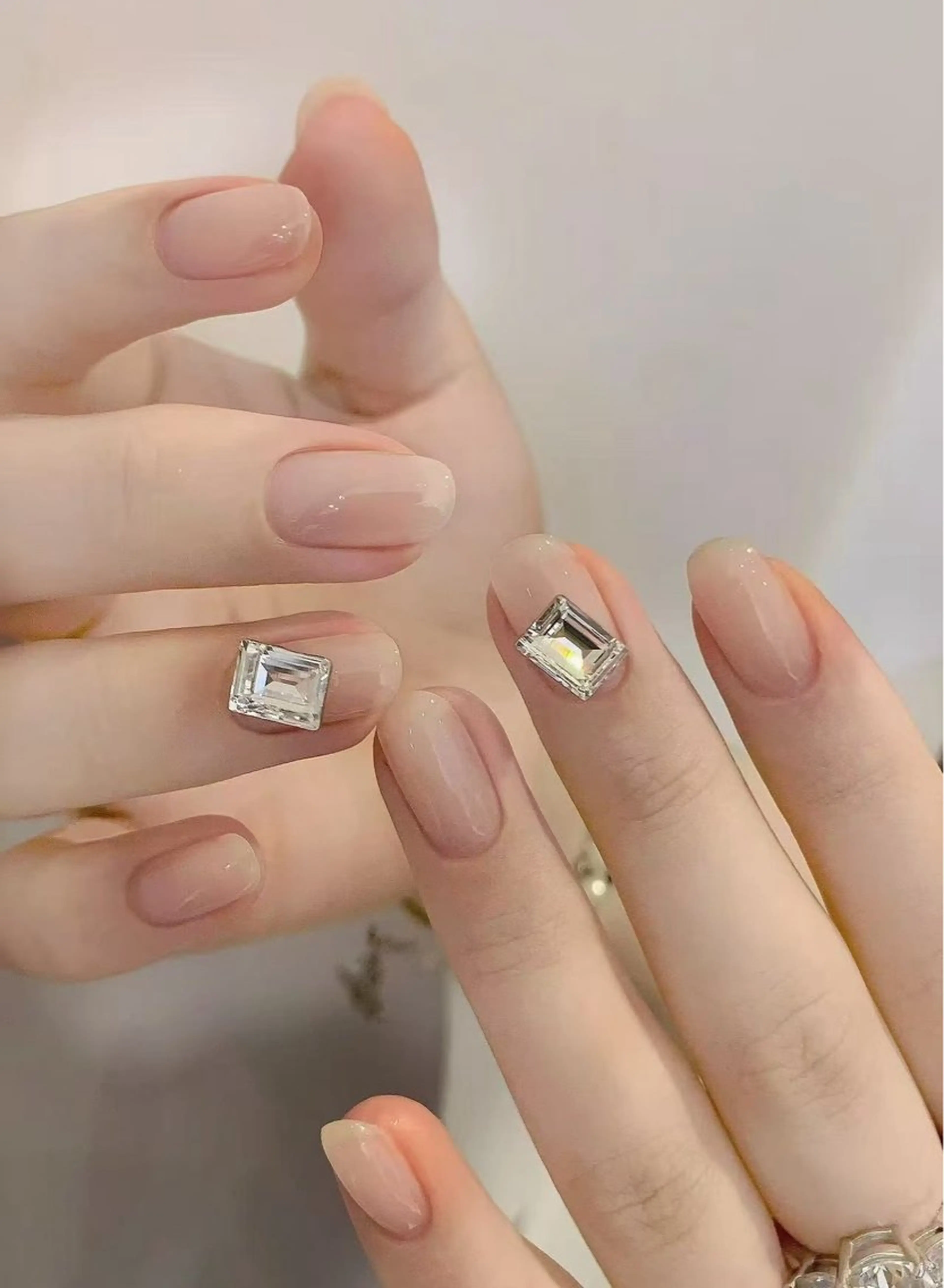 ネイル フラワーネイル フレンチネイル ジェルネイル ガラスフレンチ ハート ハンドネイル 相沢 さやかのネイルデザイン