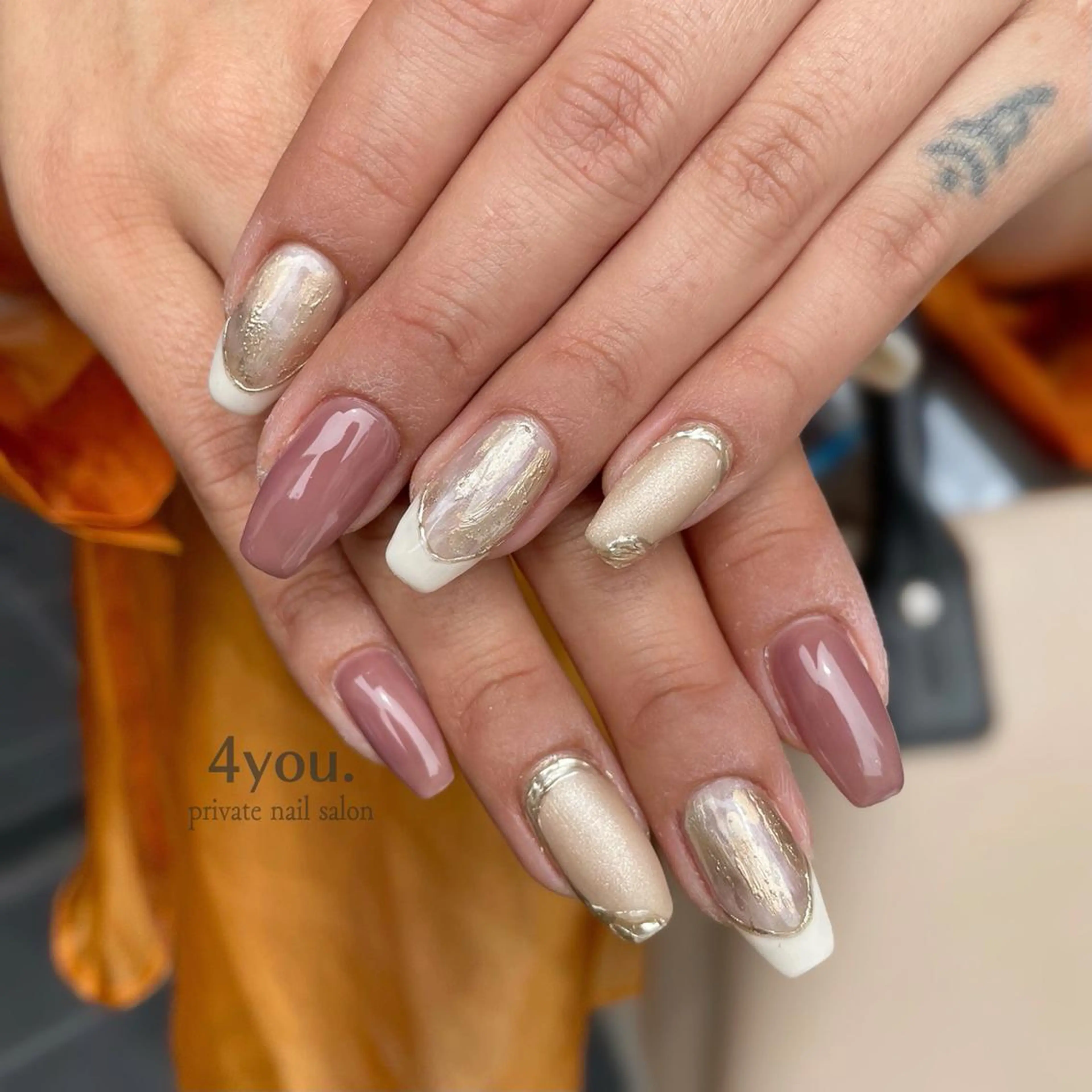 ネイル nail salon ４ｙｏｕ．のネイルデザイン