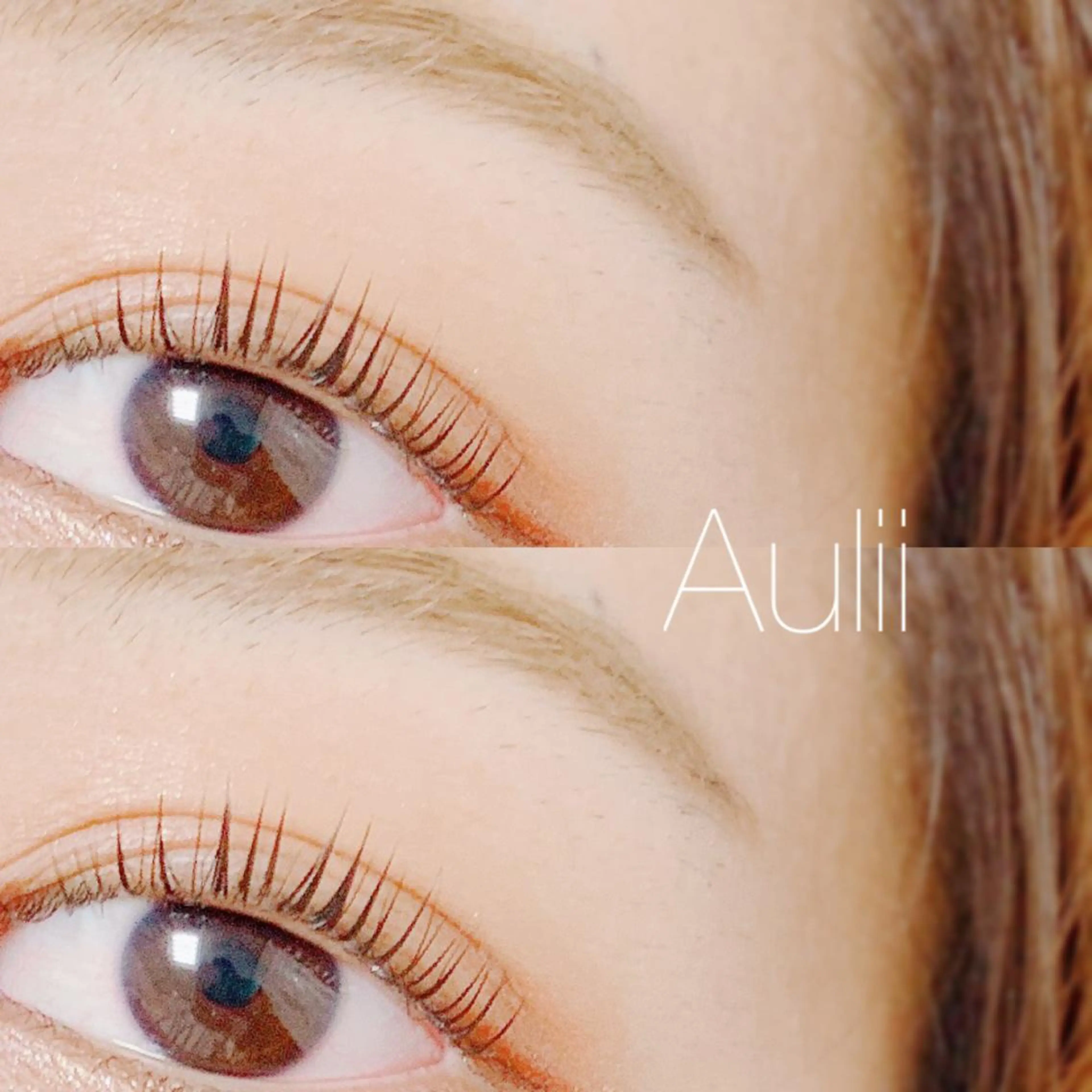 マツエク・マツパ パリジェンヌラッシュリフト eyelash nail salon Aulii所属・kanesaka .のマツエク・マツパデザイン