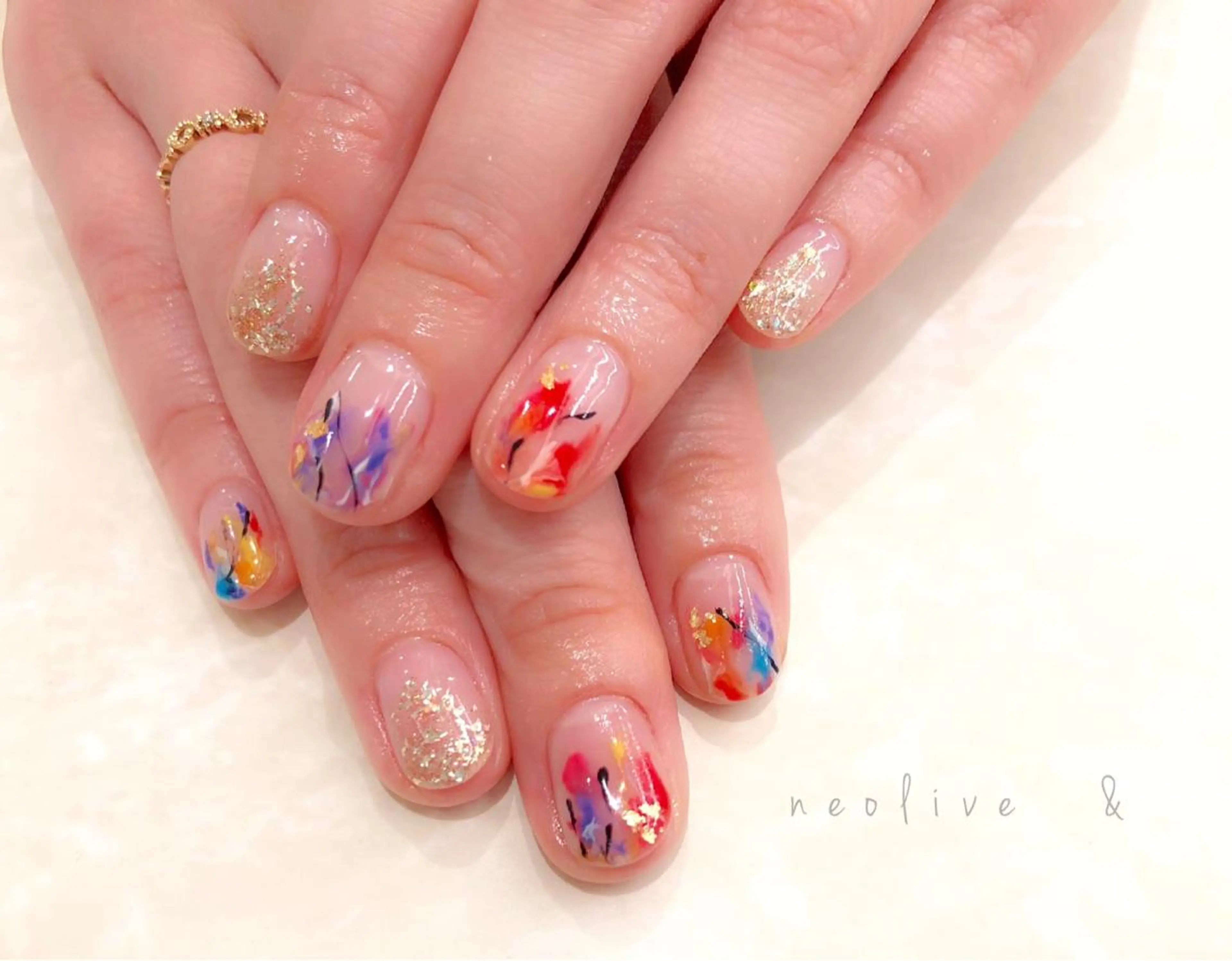 ネイル 持ち込み Yuriko Omi パラジェル/渋谷のネイルデザイン