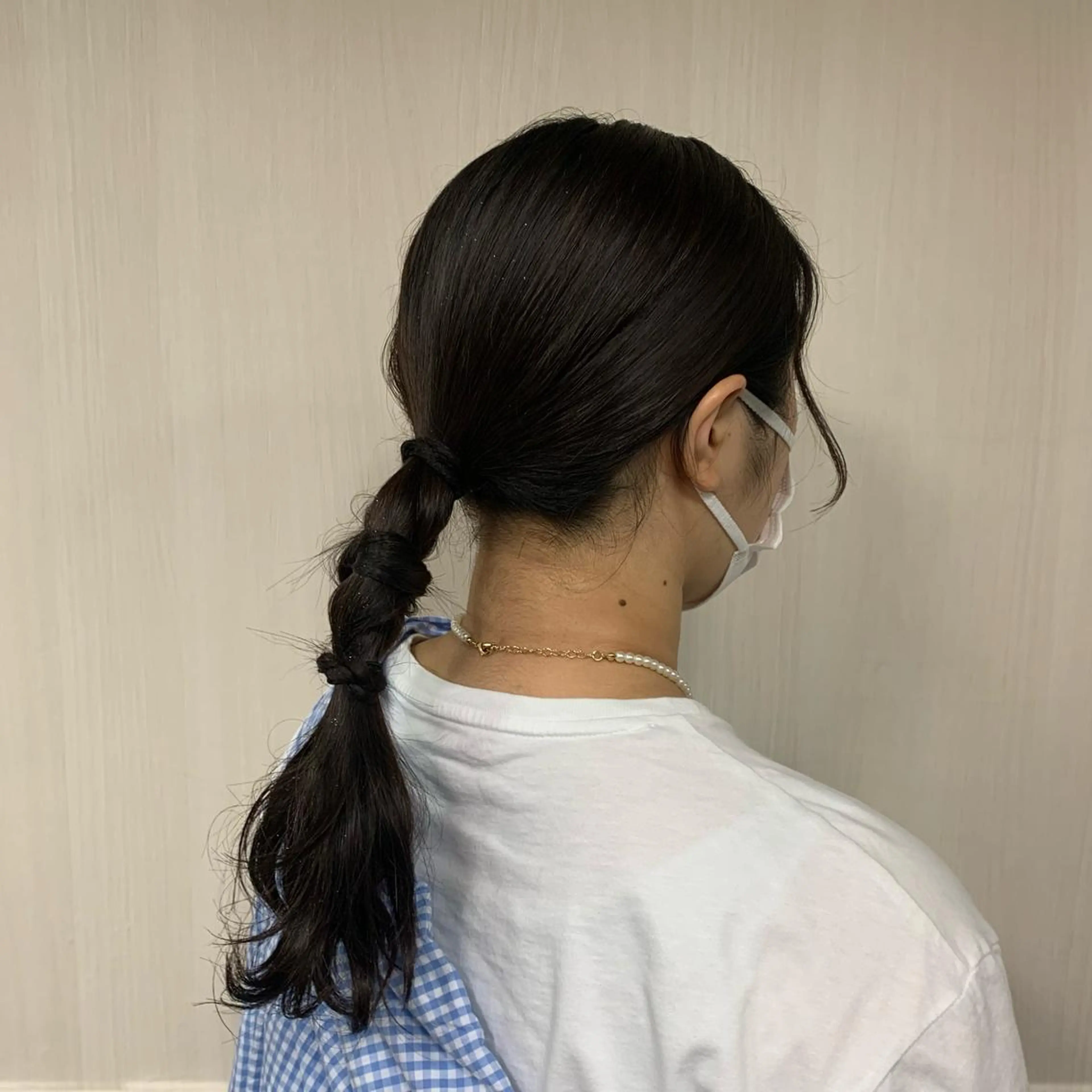 ロング ウスイマイコ カット/ケアカラーのヘアスタイル