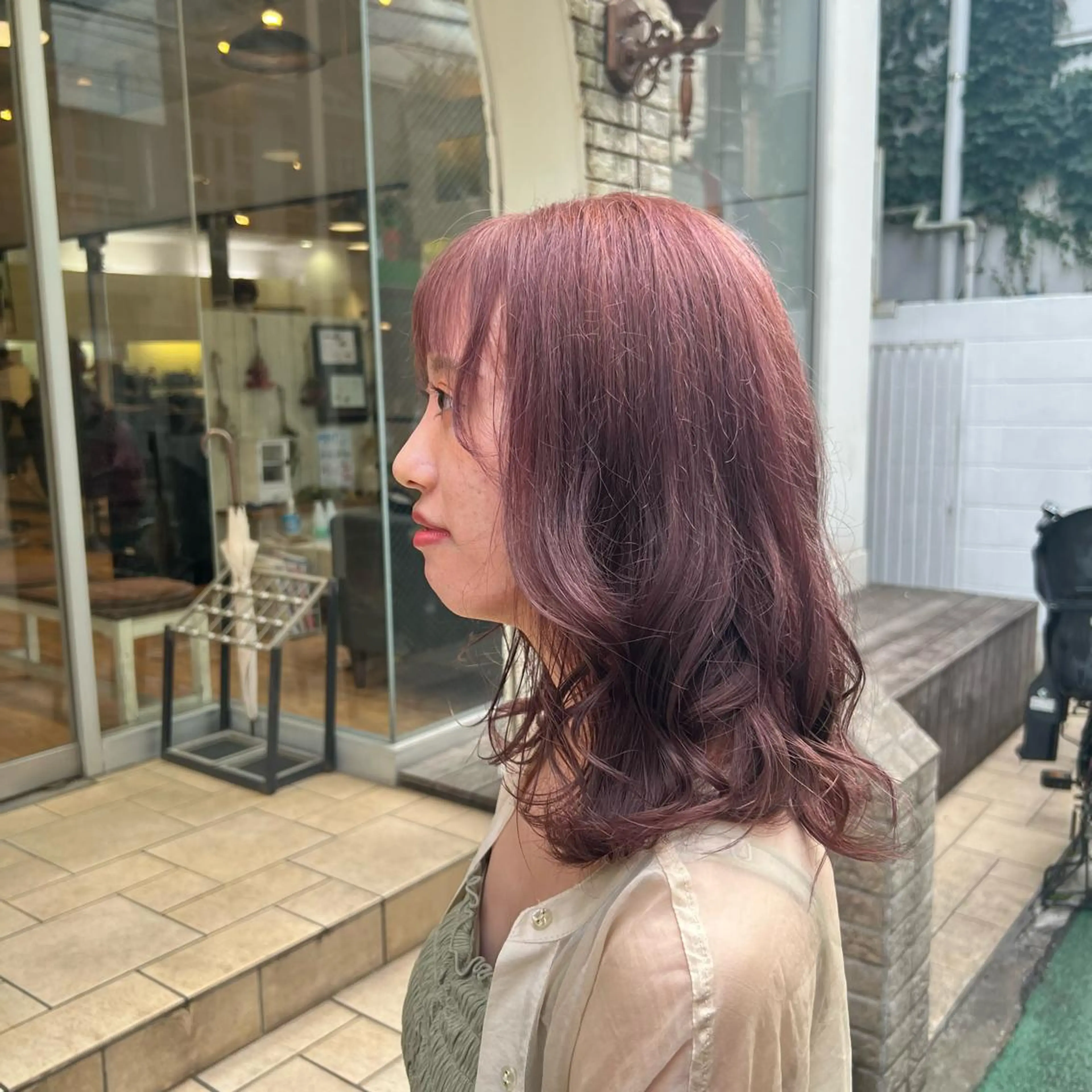 カラー ヘアカラー トリートメント インナーカラー♡ Nanakoのヘアスタイル