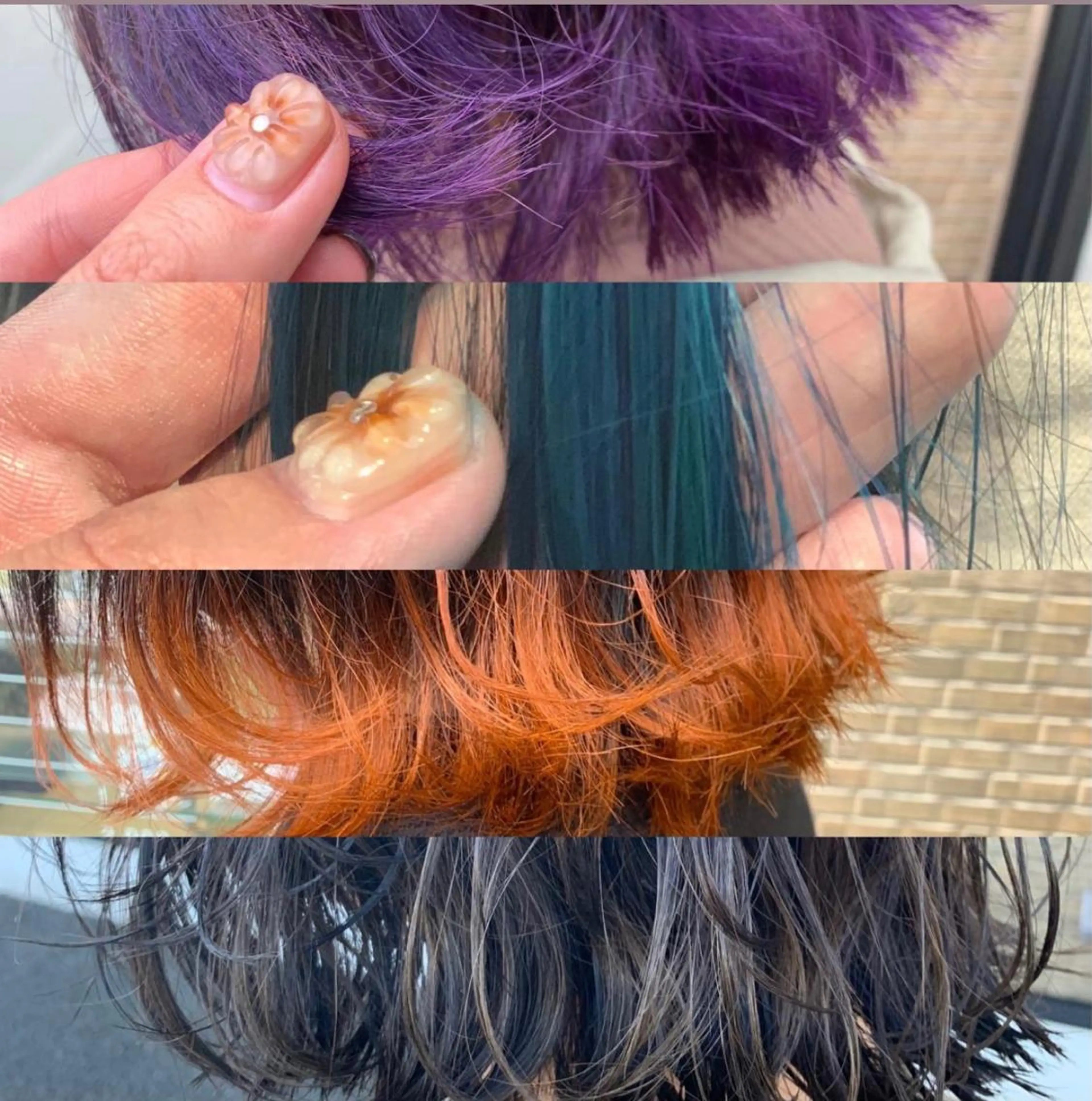 セミロング カラー ヘアアレンジ ベージュカラー ブリーチ ケアブリーチ カシス ダブルカラー ✨🧸チバ ダイスケ🧸✨のヘアスタイル