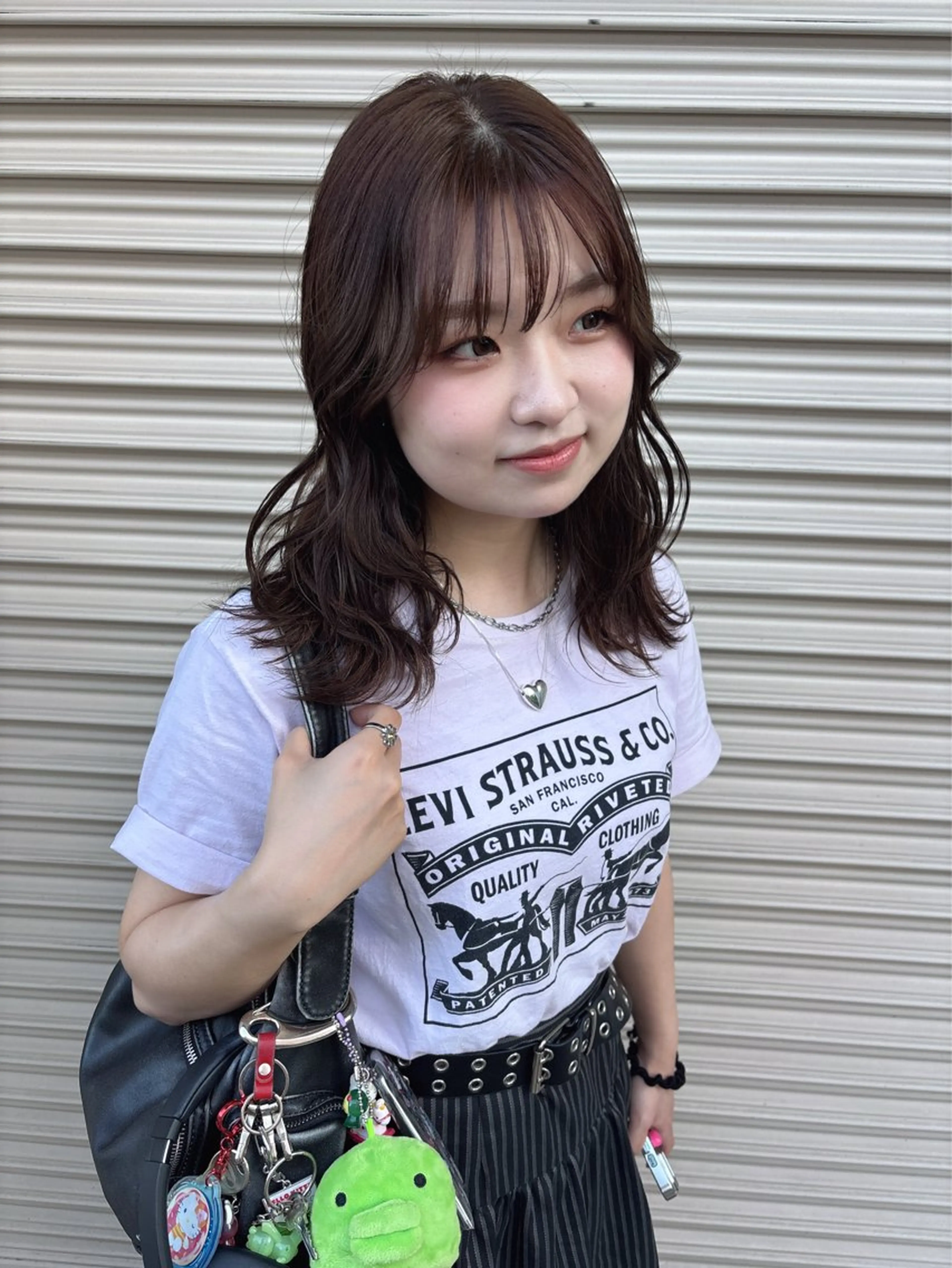 ミディアム ヘアカラー トリートメント Fukuma Karinのヘアスタイル