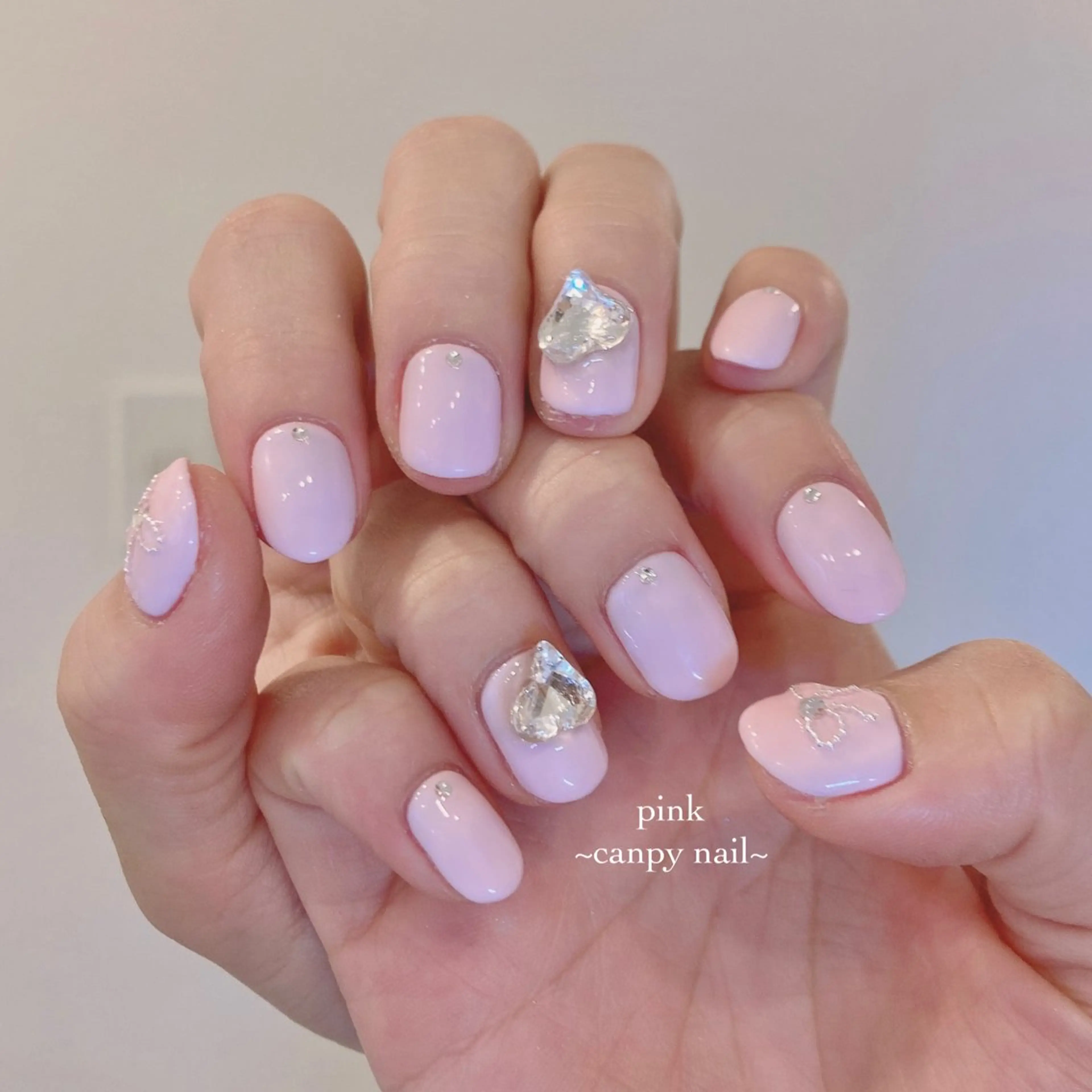 ネイル ハンドネイル ワンホンネイル/韓国 ネイル🎀表参道3分のネイルデザイン