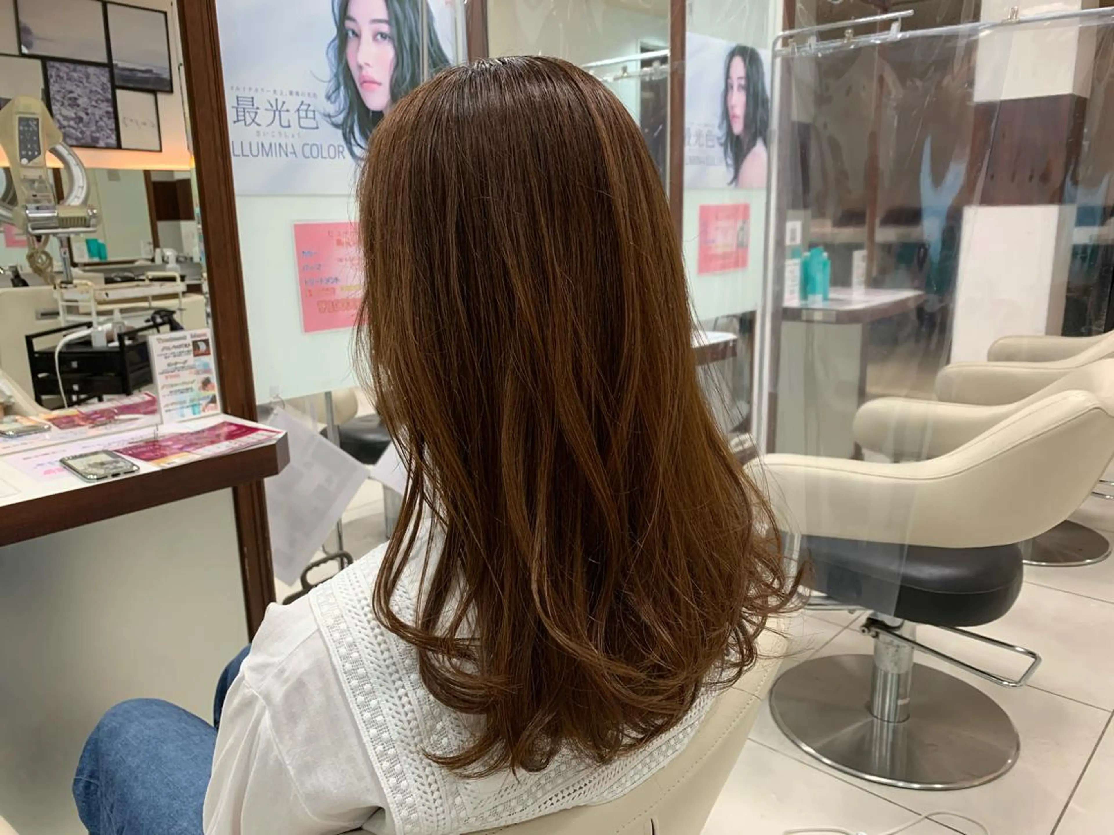 セミロング ally新百合ヶ丘 フジムラユウスケのヘアスタイル
