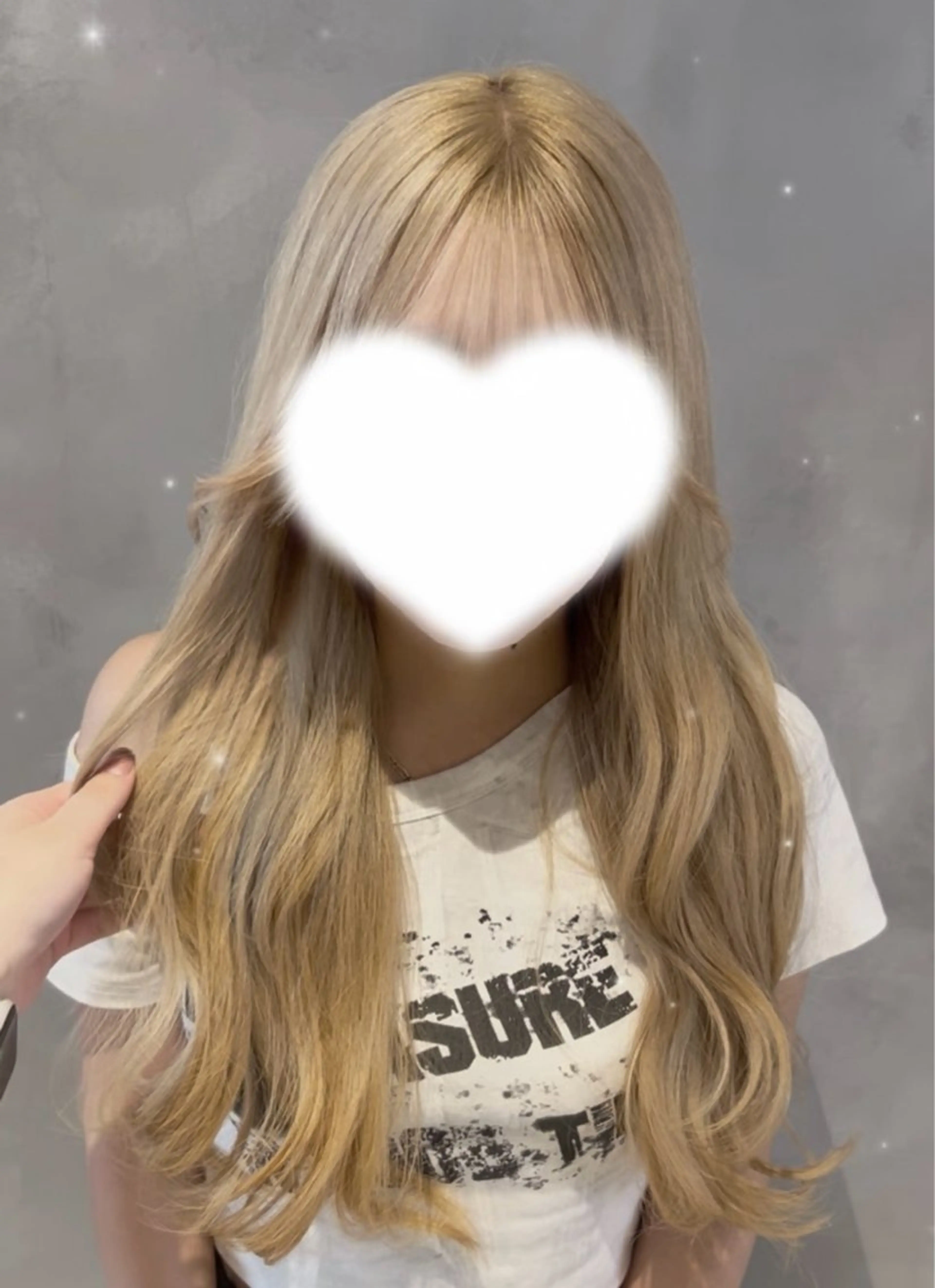 ロング カラー ハイトーン、カラー 特化⟡.·すわ☁️のヘアスタイル